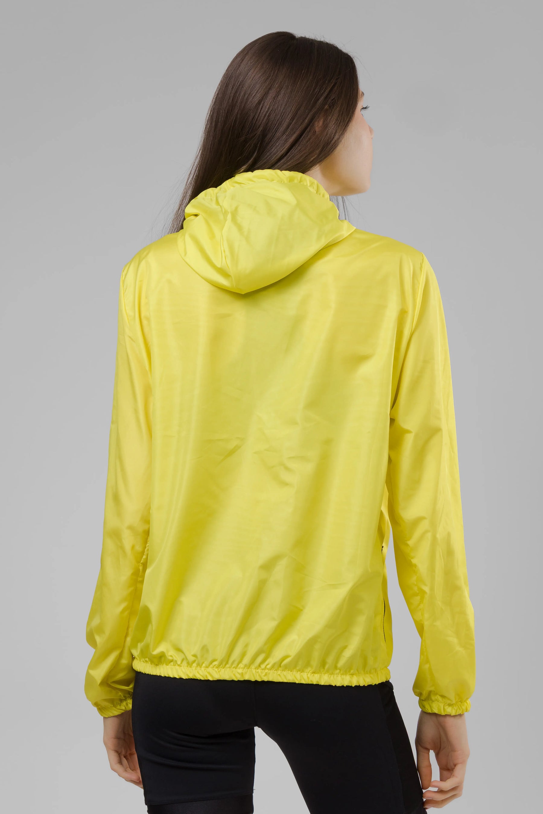 Jaqueta Corta Vento Feminino - Amarelo Neon