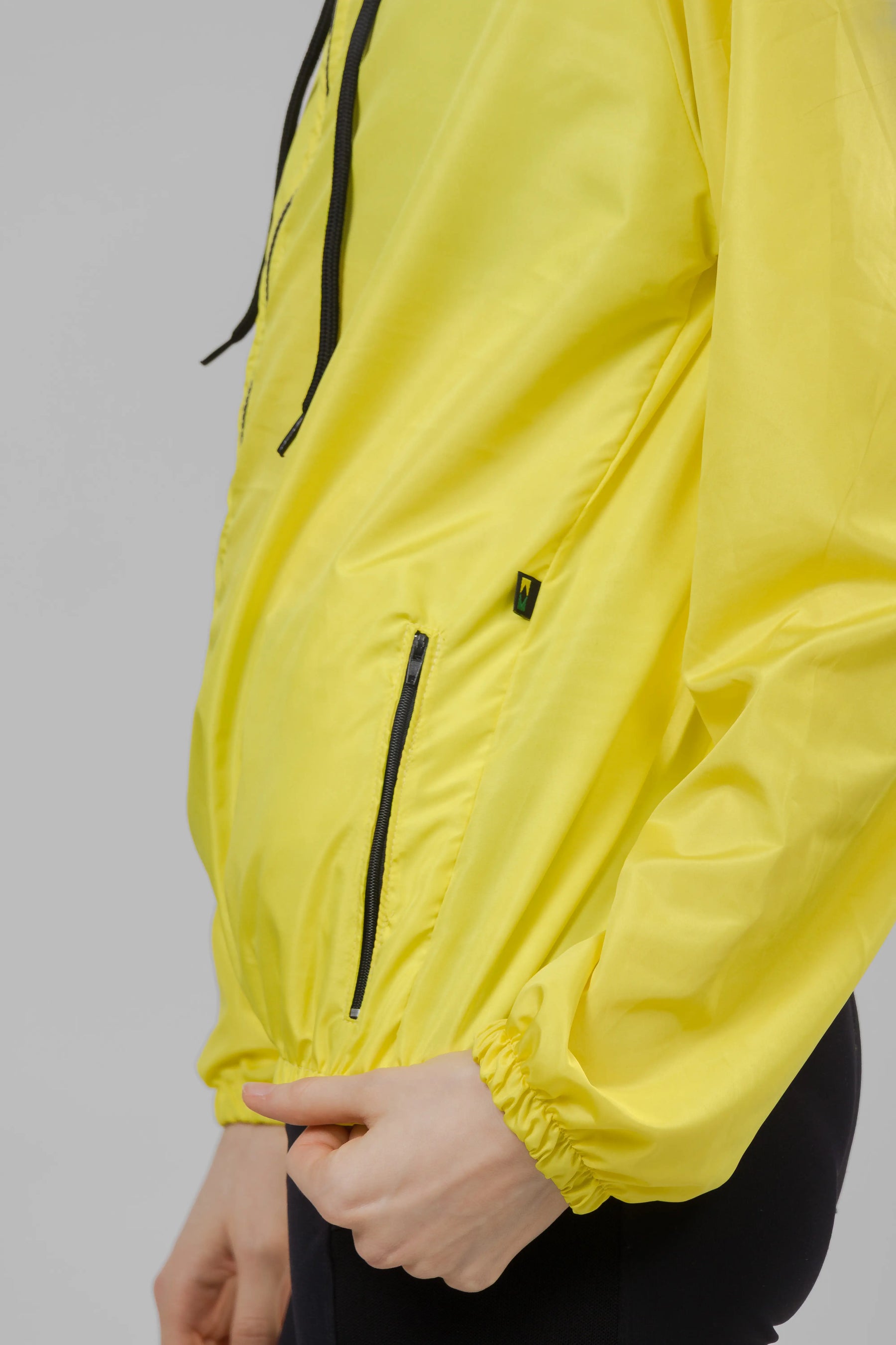 Jaqueta Corta Vento Feminino - Amarelo Neon