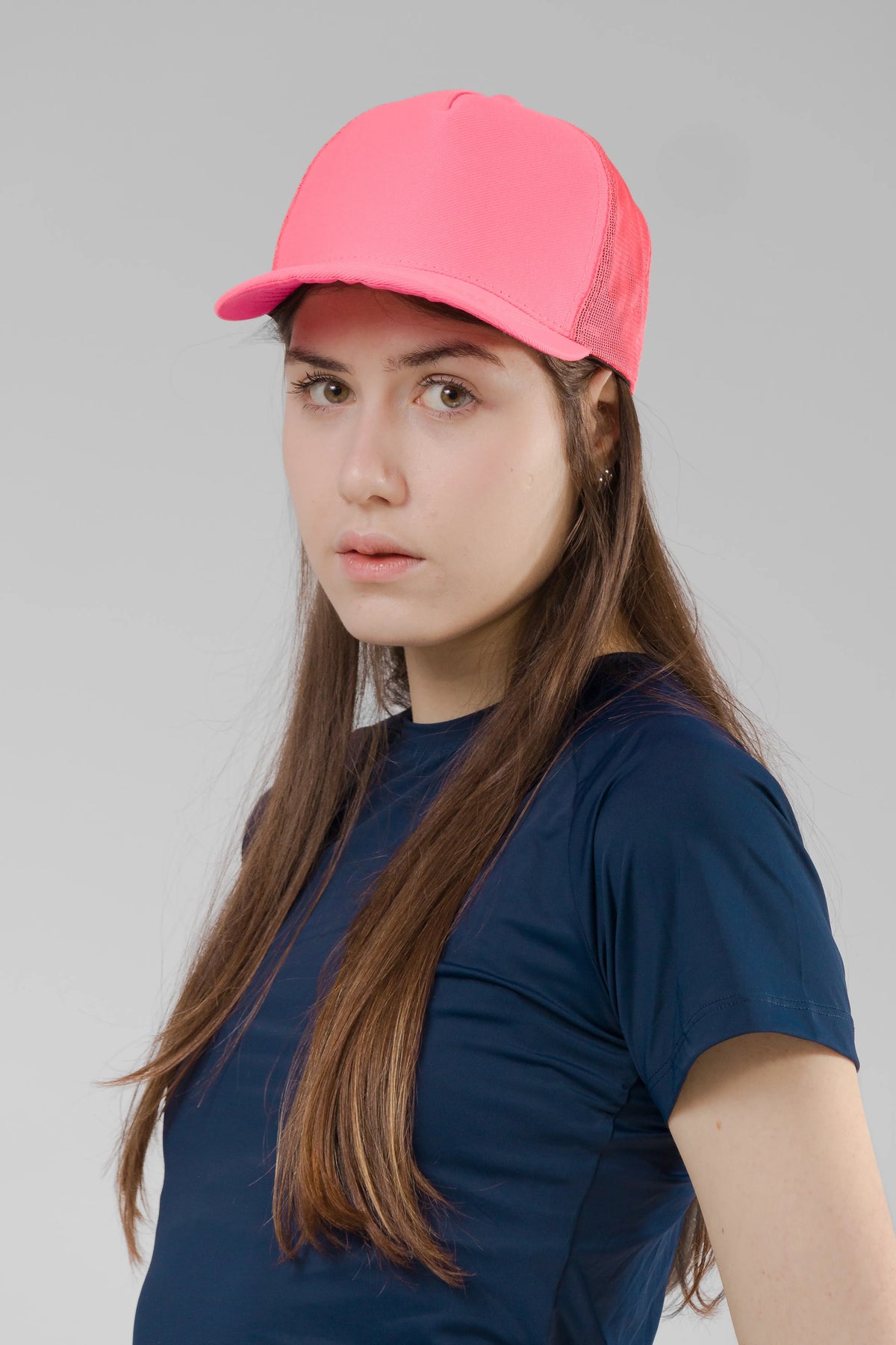 Boné Feminino - Rosa Neon
