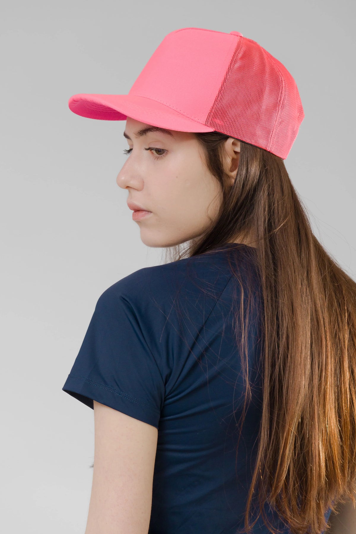 Boné Feminino - Rosa Neon