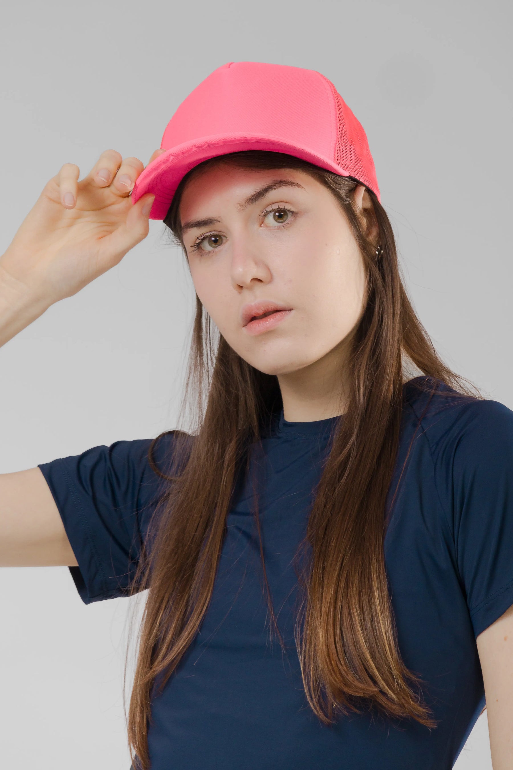 Boné Feminino - Rosa Neon