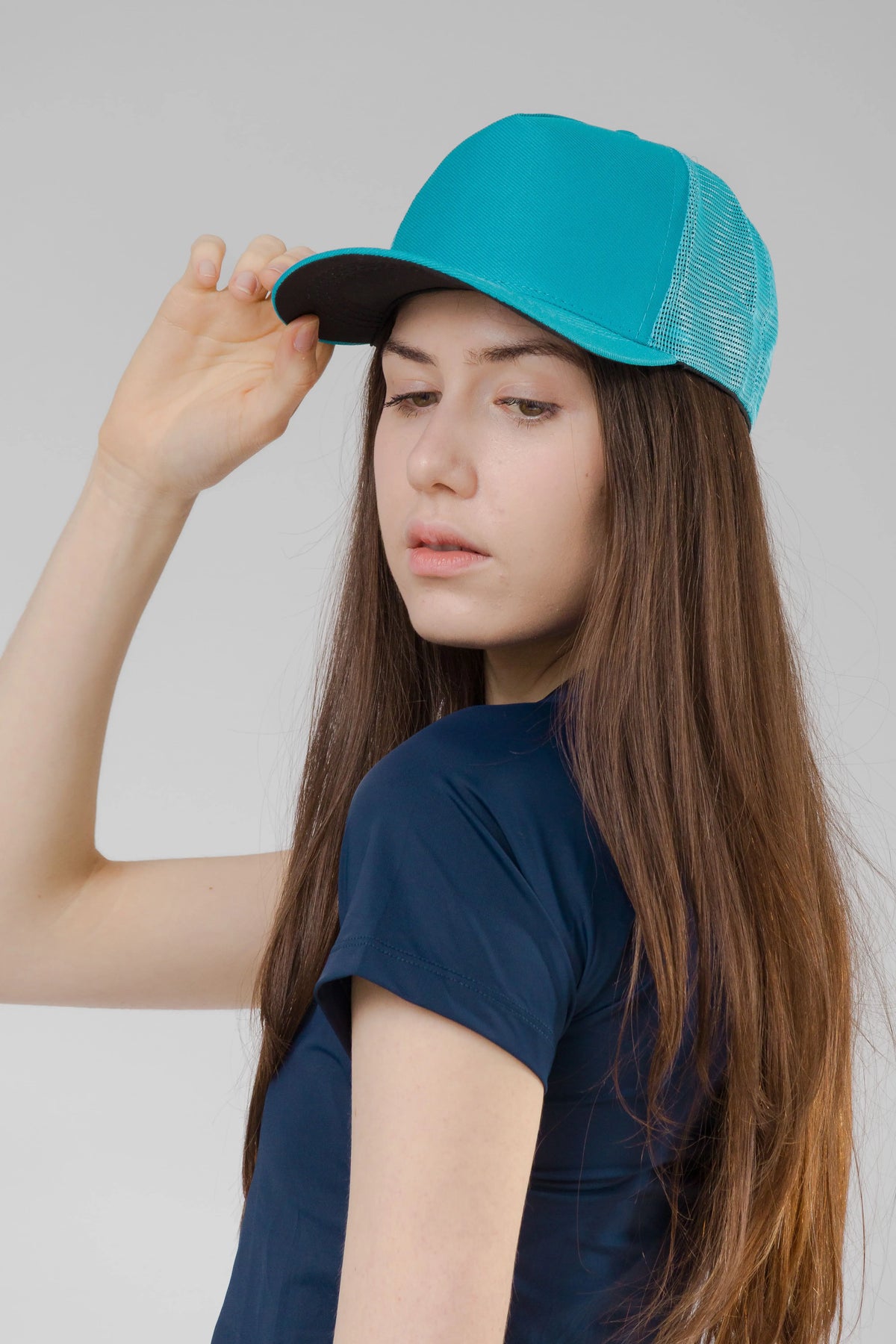 Boné Feminino - Azul Turquesa