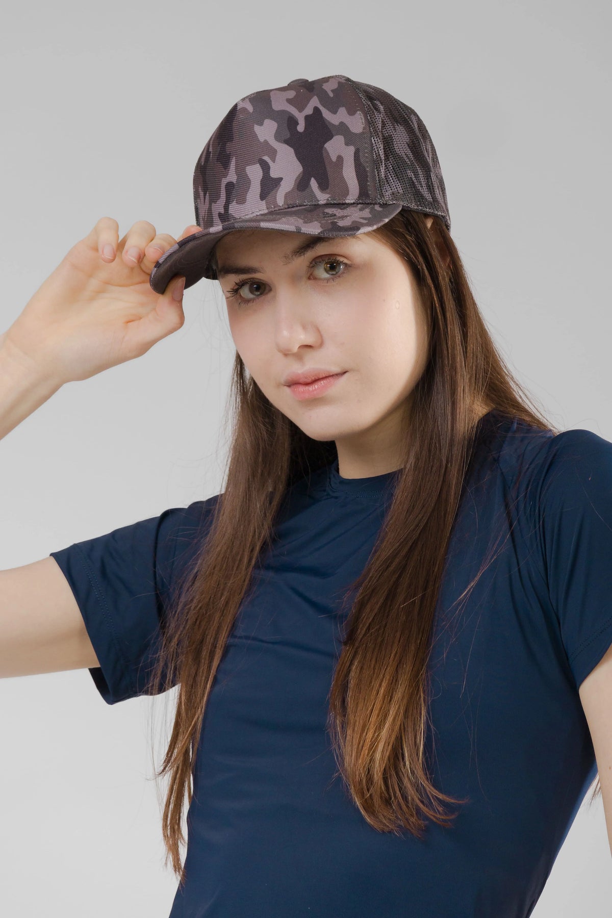 Boné Feminino - Camuflado Claro