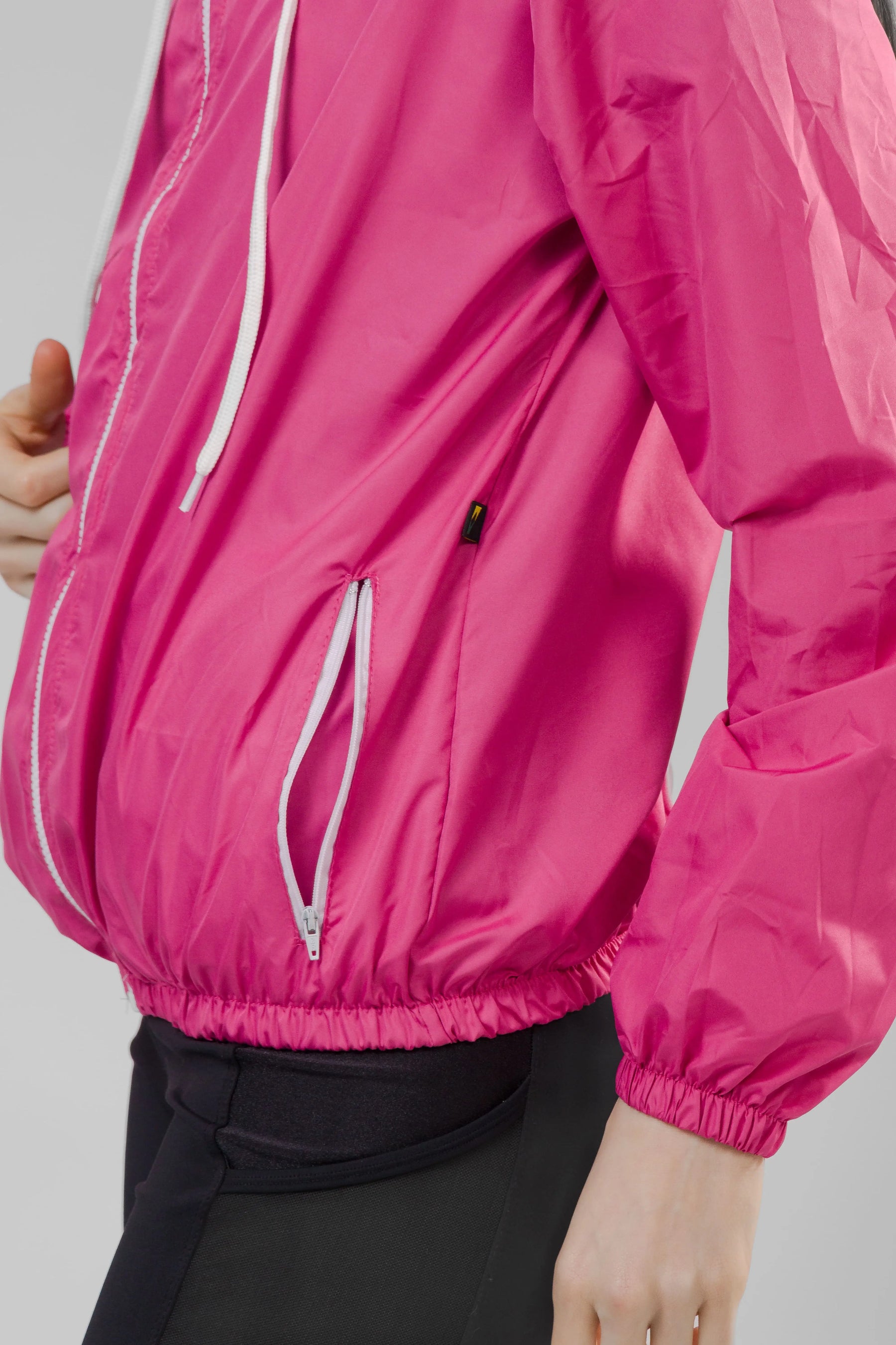 Jaqueta Corta Vento Feminina - Rosa Shock