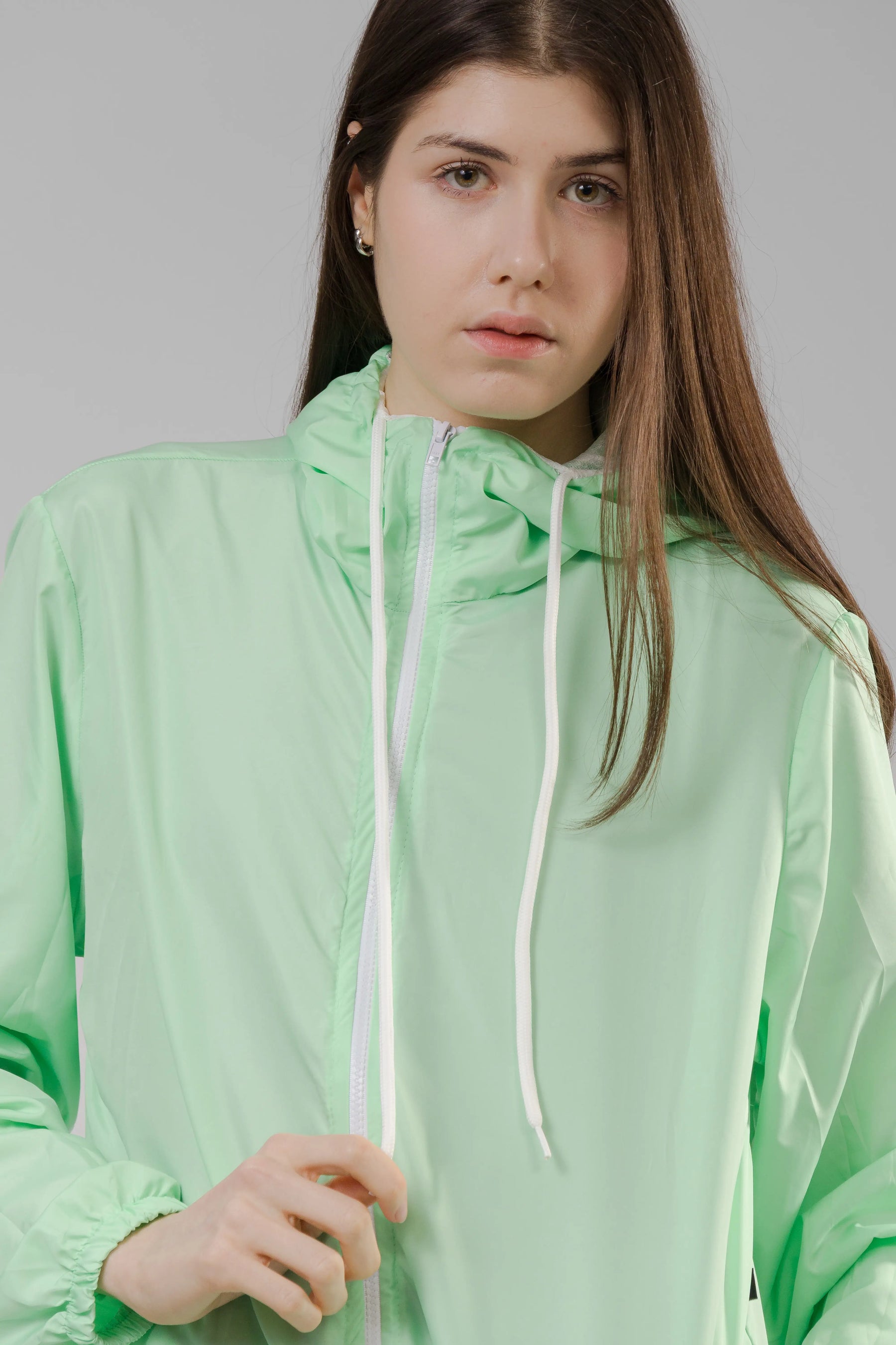Jaqueta Corta Vento Feminina - Verde Cidra