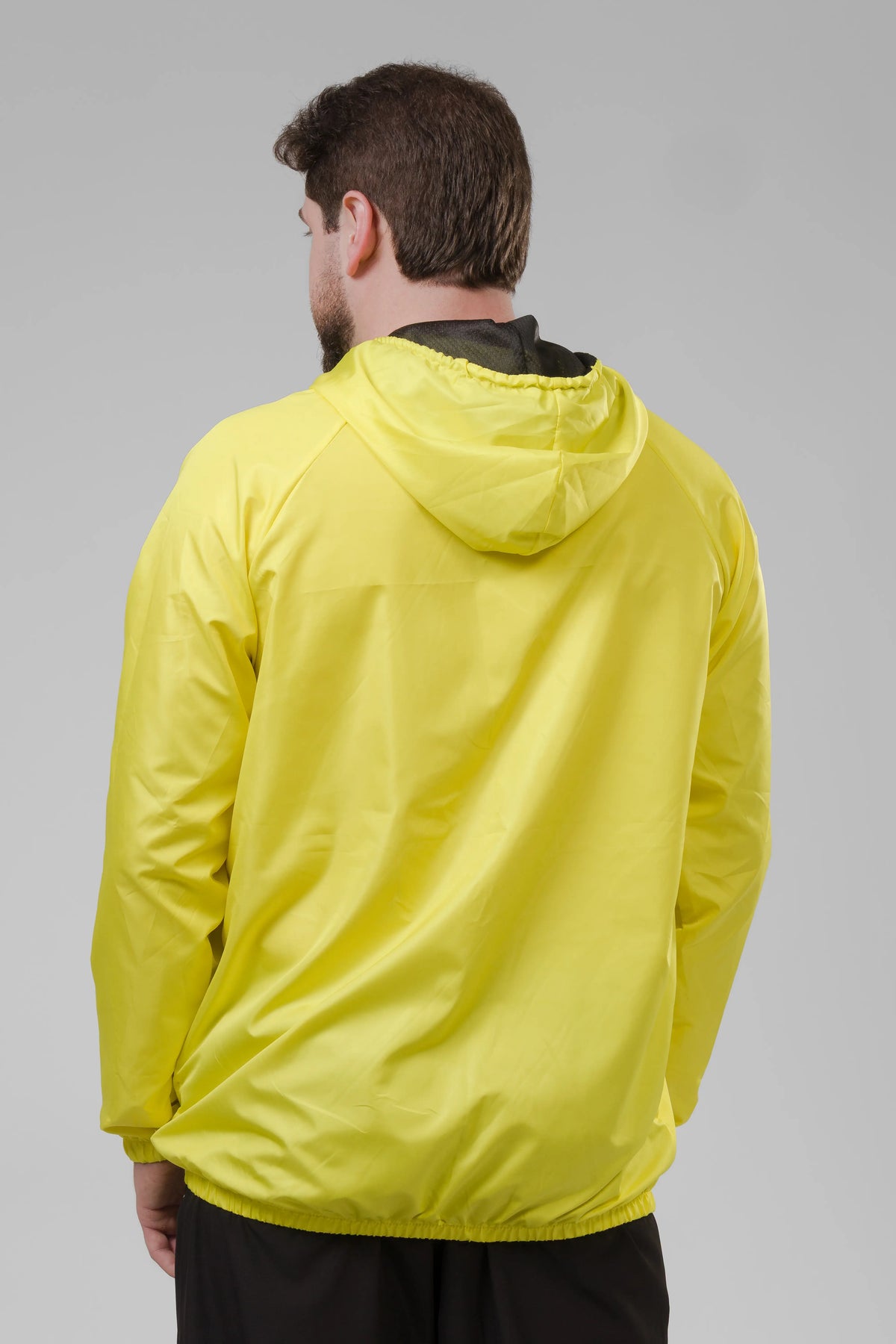 Jaqueta Corta Vento Masculina - Amarelo Neon