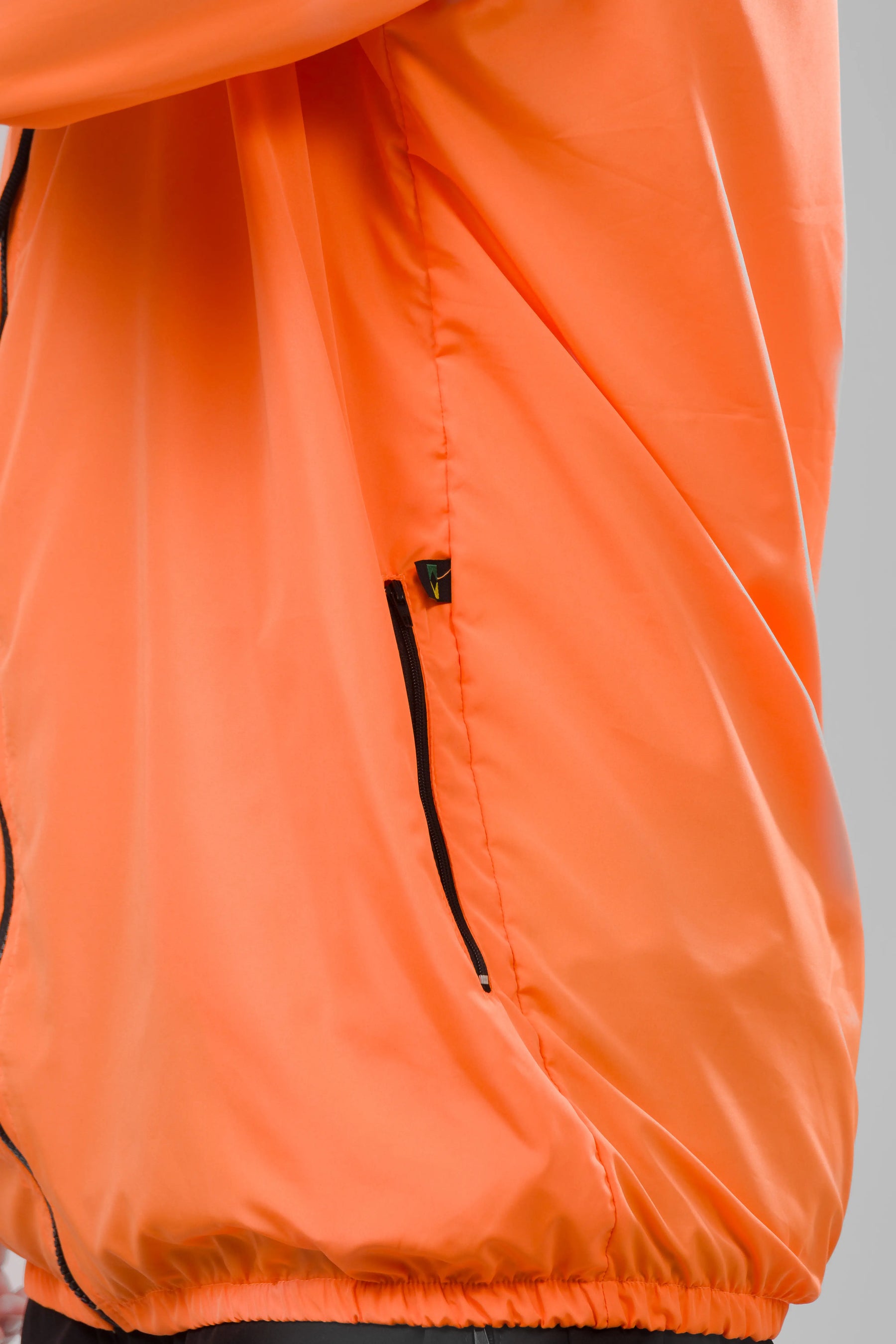Jaqueta Corta Vento Masculina - Laranja Neon