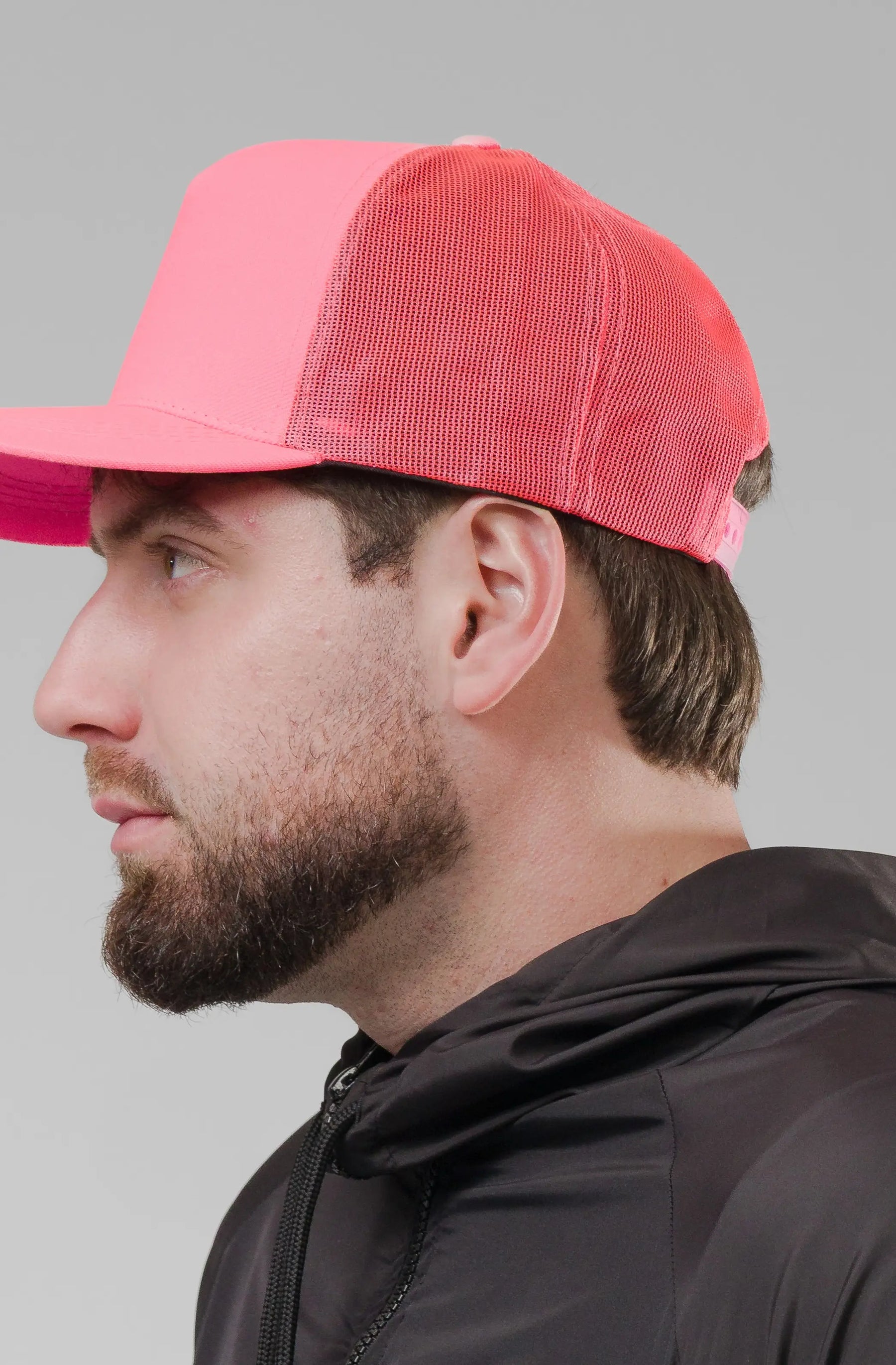 Boné Masculino - Rosa Neon