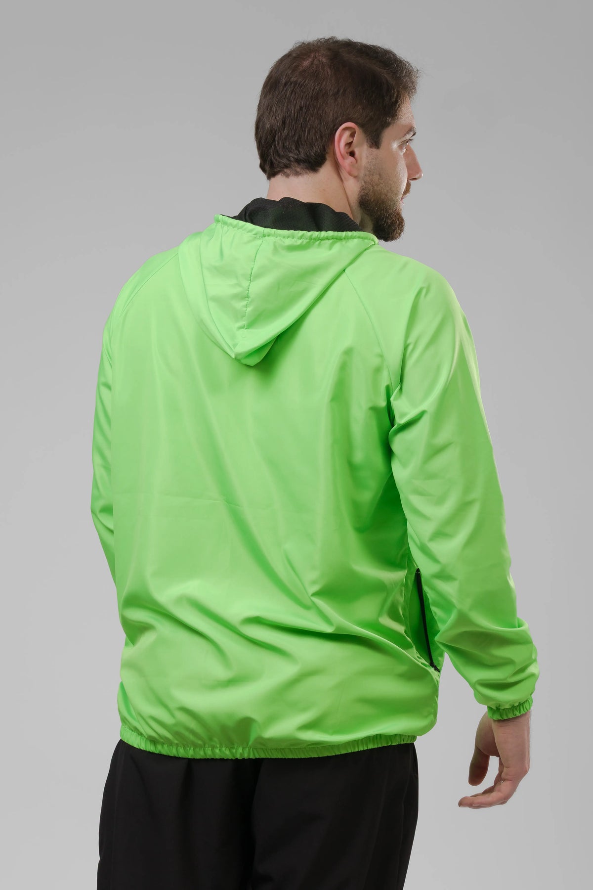 Jaqueta Corta Vento Masculina - Verde Neon