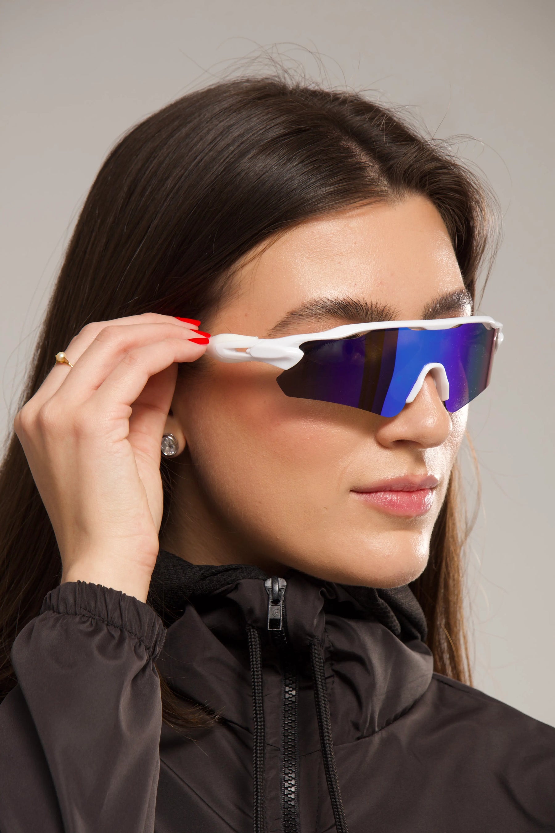 Óculos Performance Feminino - Azul/Roxo