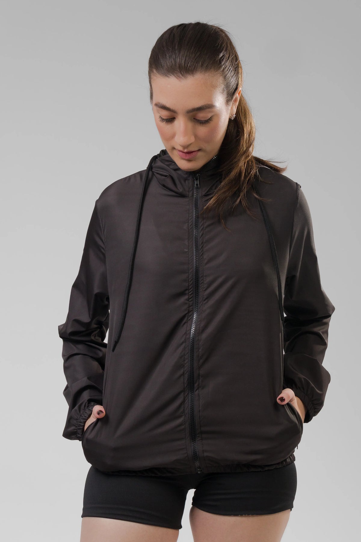 Jaqueta Corta Vento Feminina  - Preto