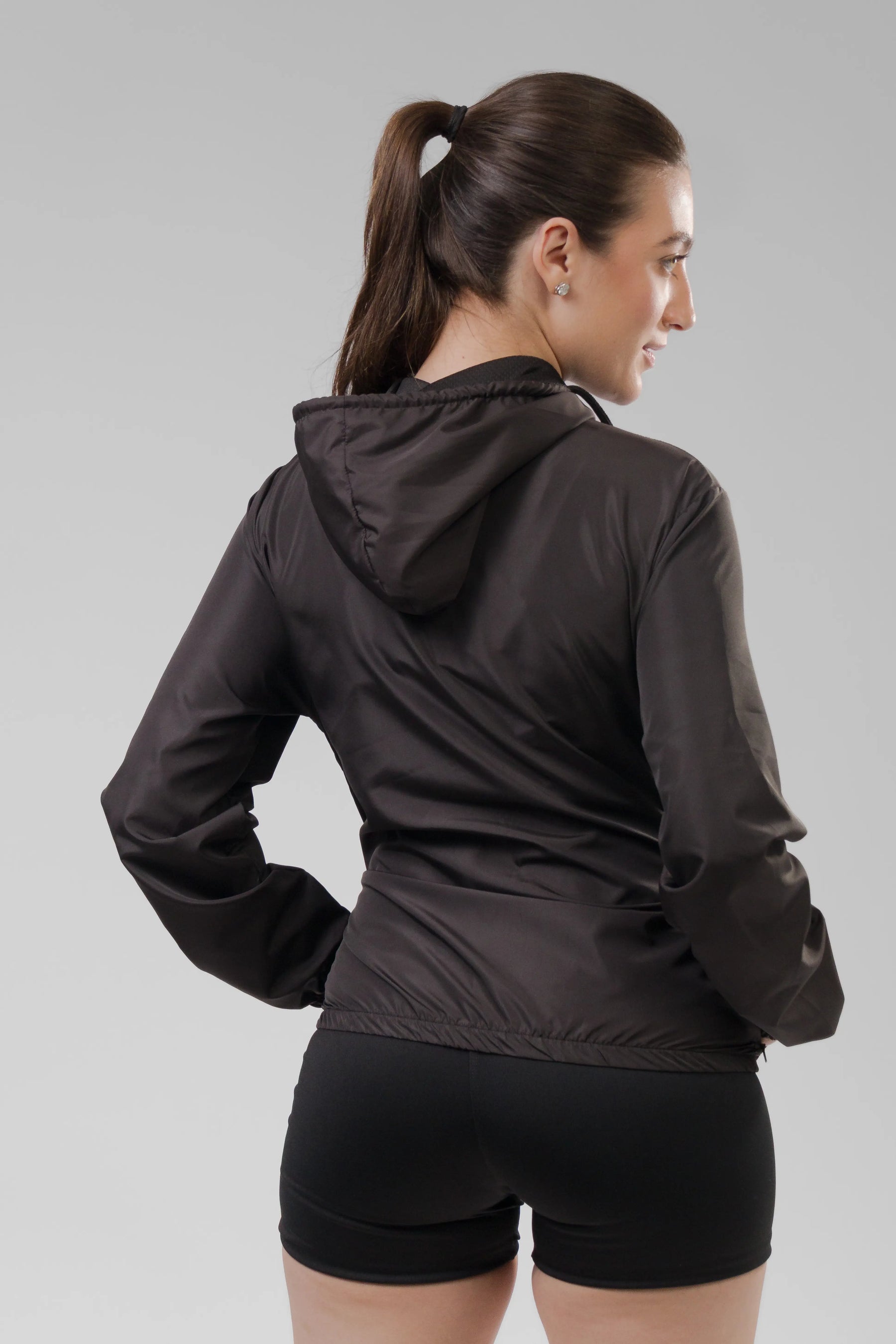 Jaqueta Corta Vento Feminina - Preto