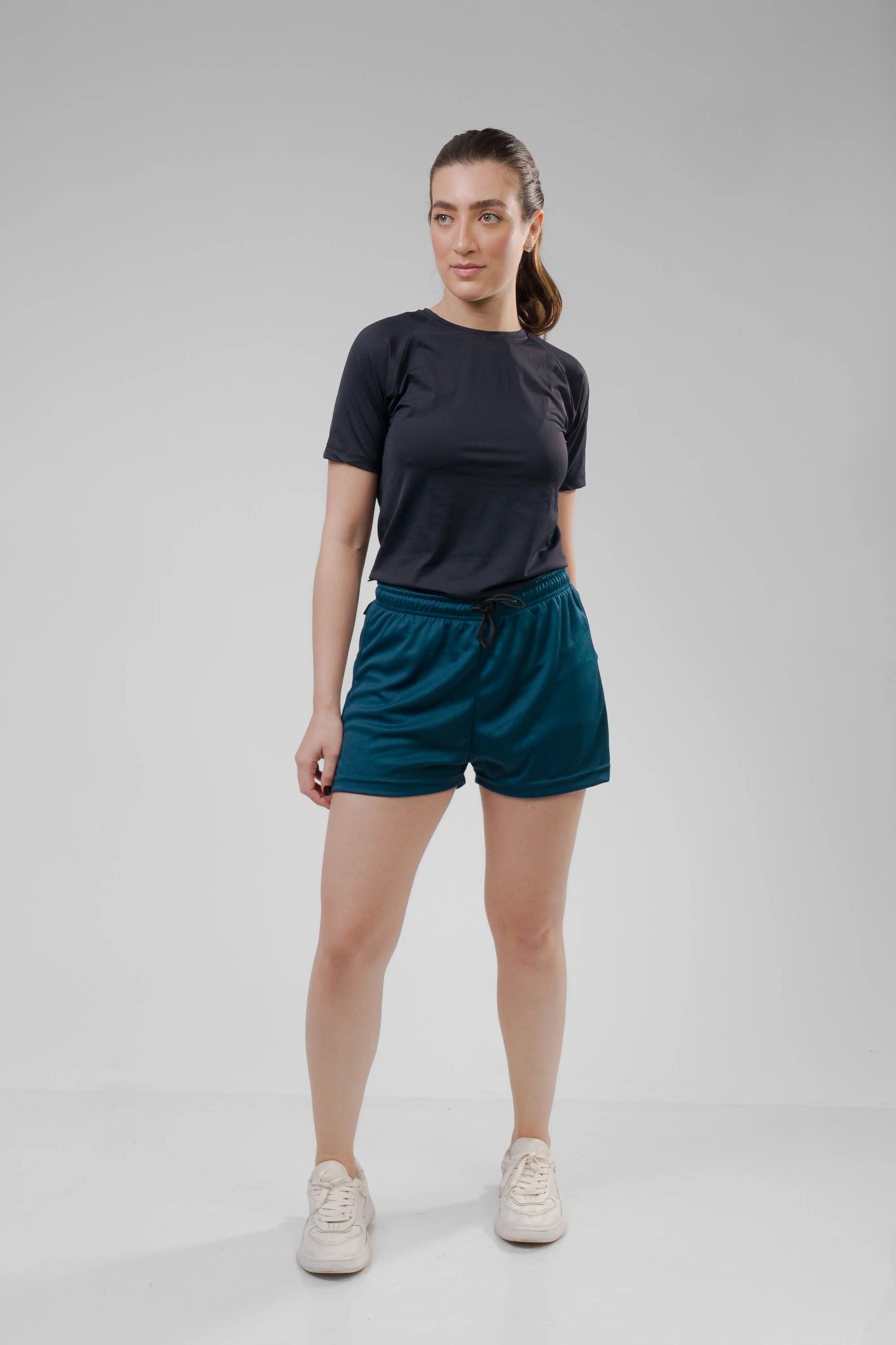 Shorts Feminino 2 em 1 - Azul Marinho