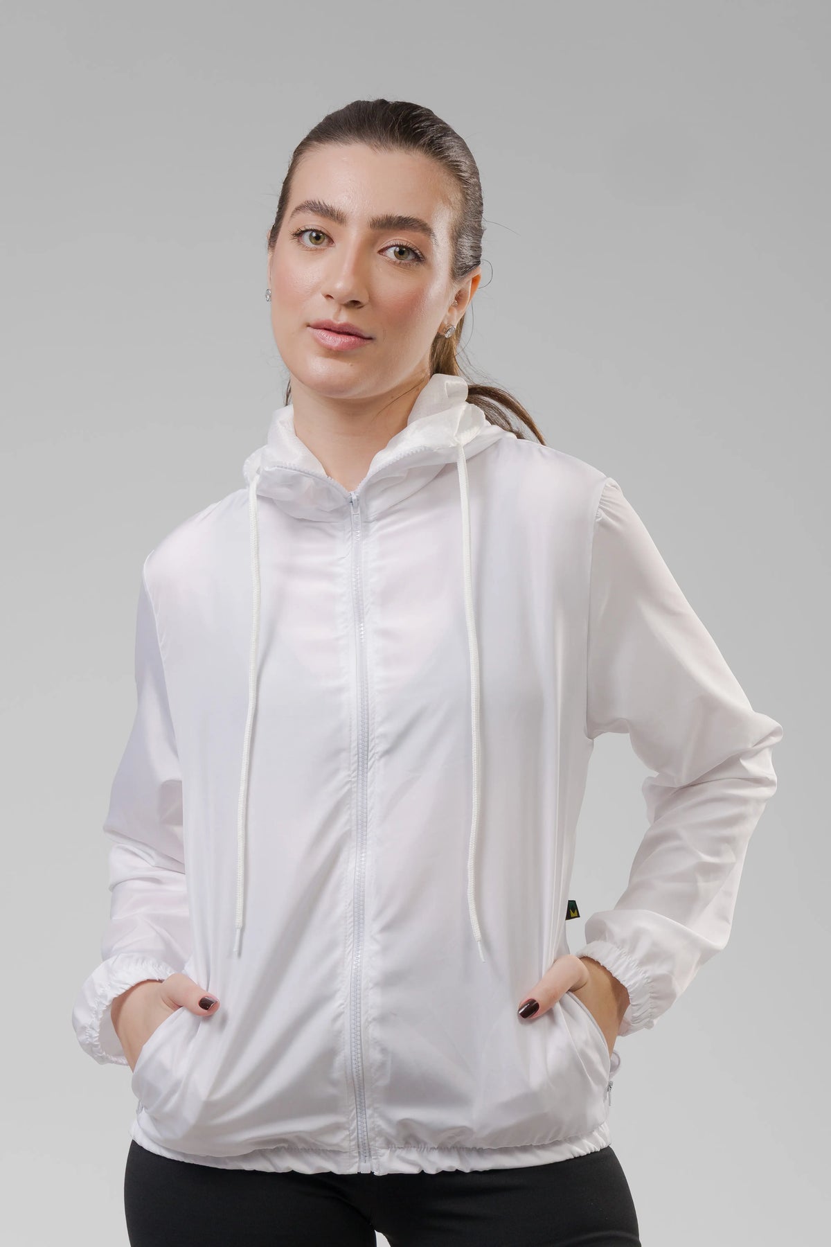 Jaqueta Corta Vento Feminina  - Branco