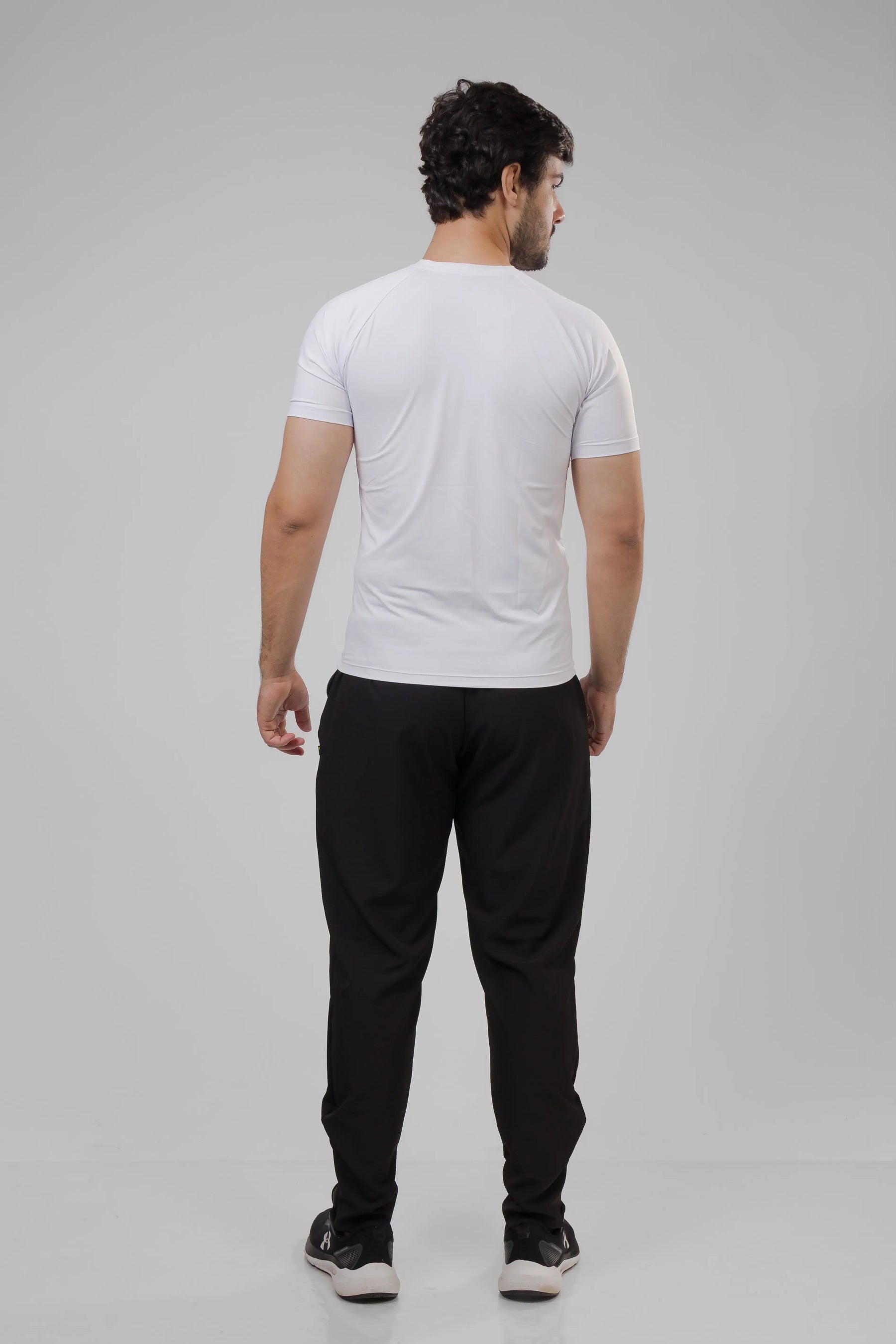 Camiseta Masculina UV+ Branca - Manga Curta