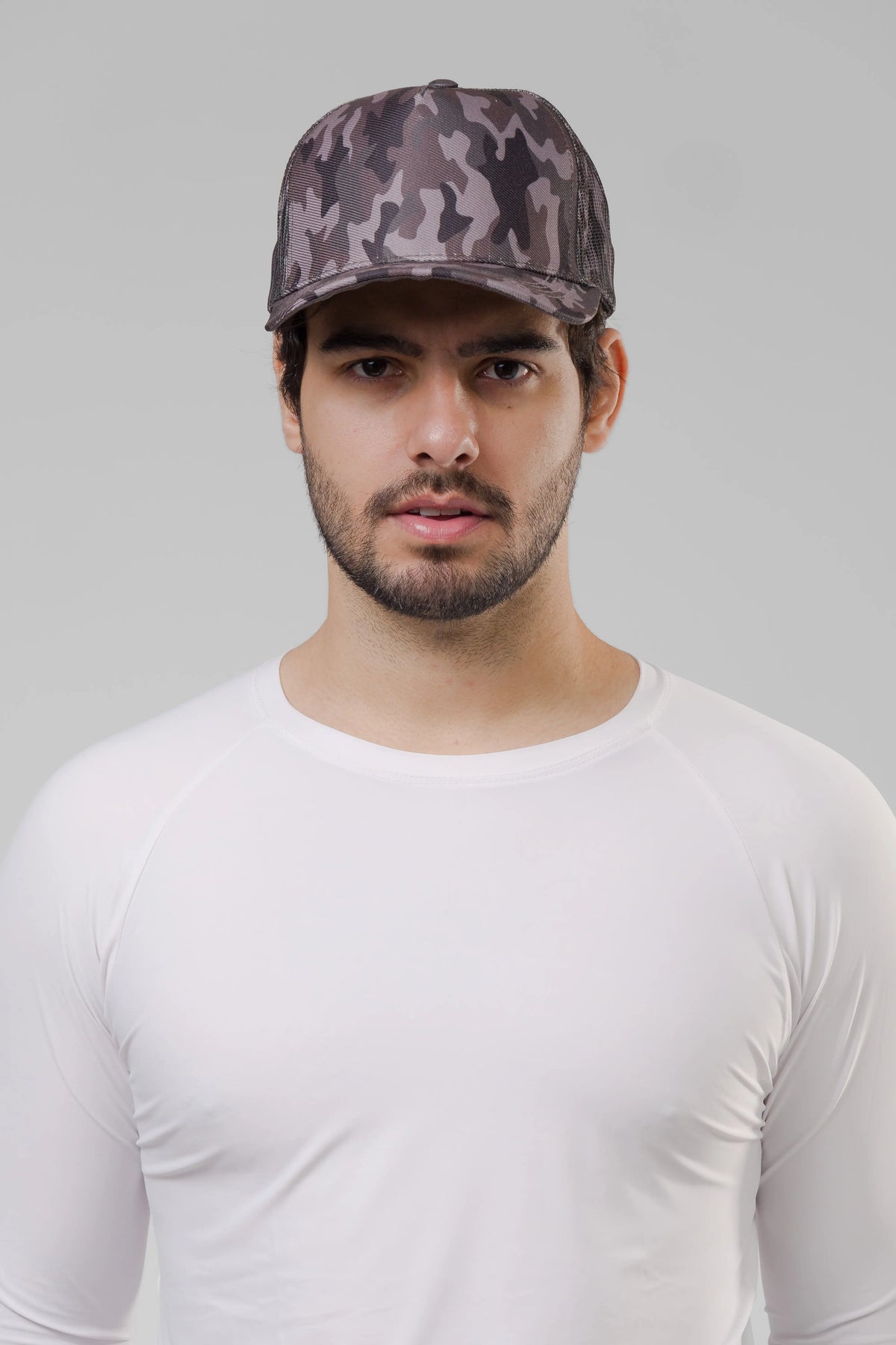 Boné Masculino - Camuflado Claro