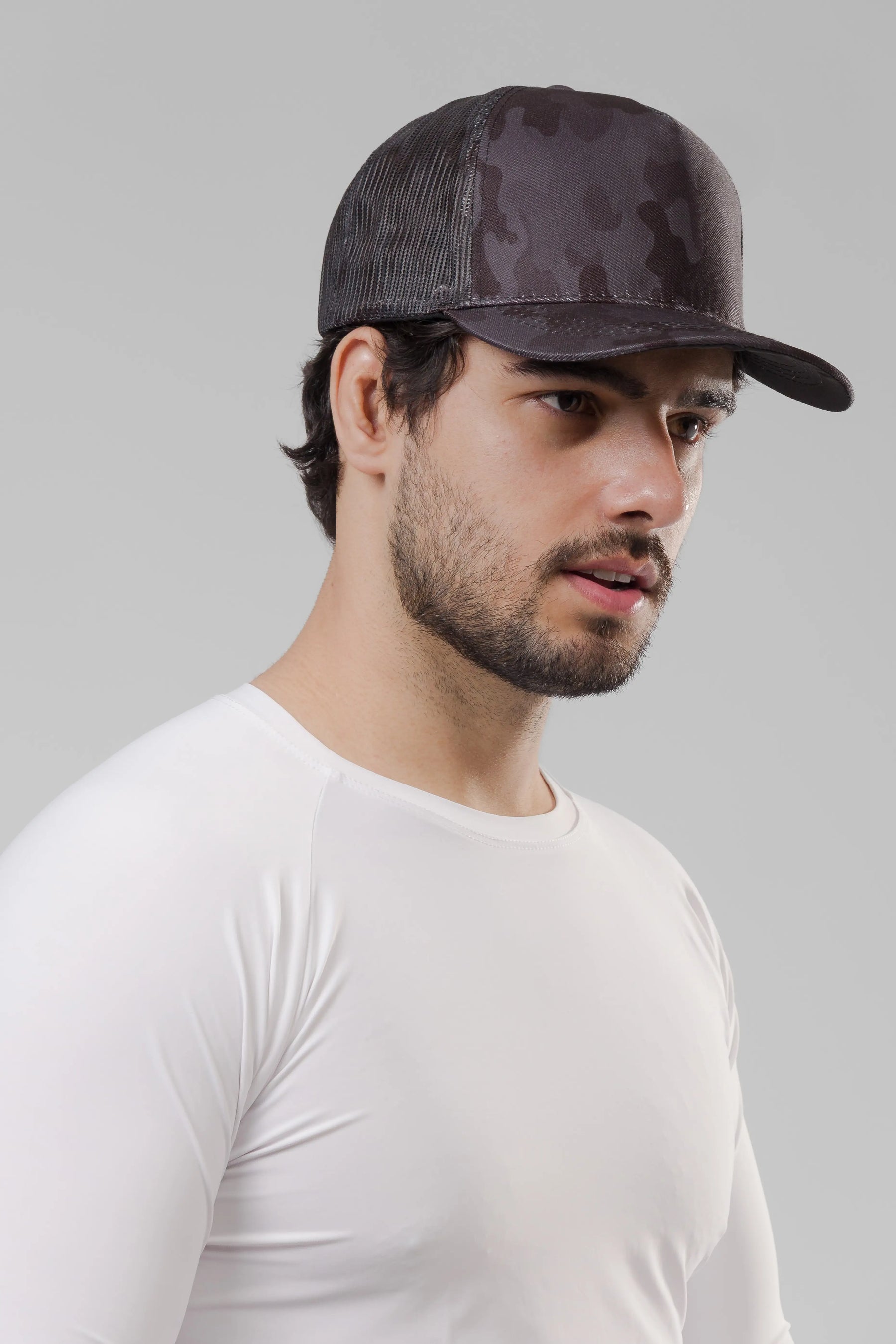 Boné Masculino - Camuflado Escuro