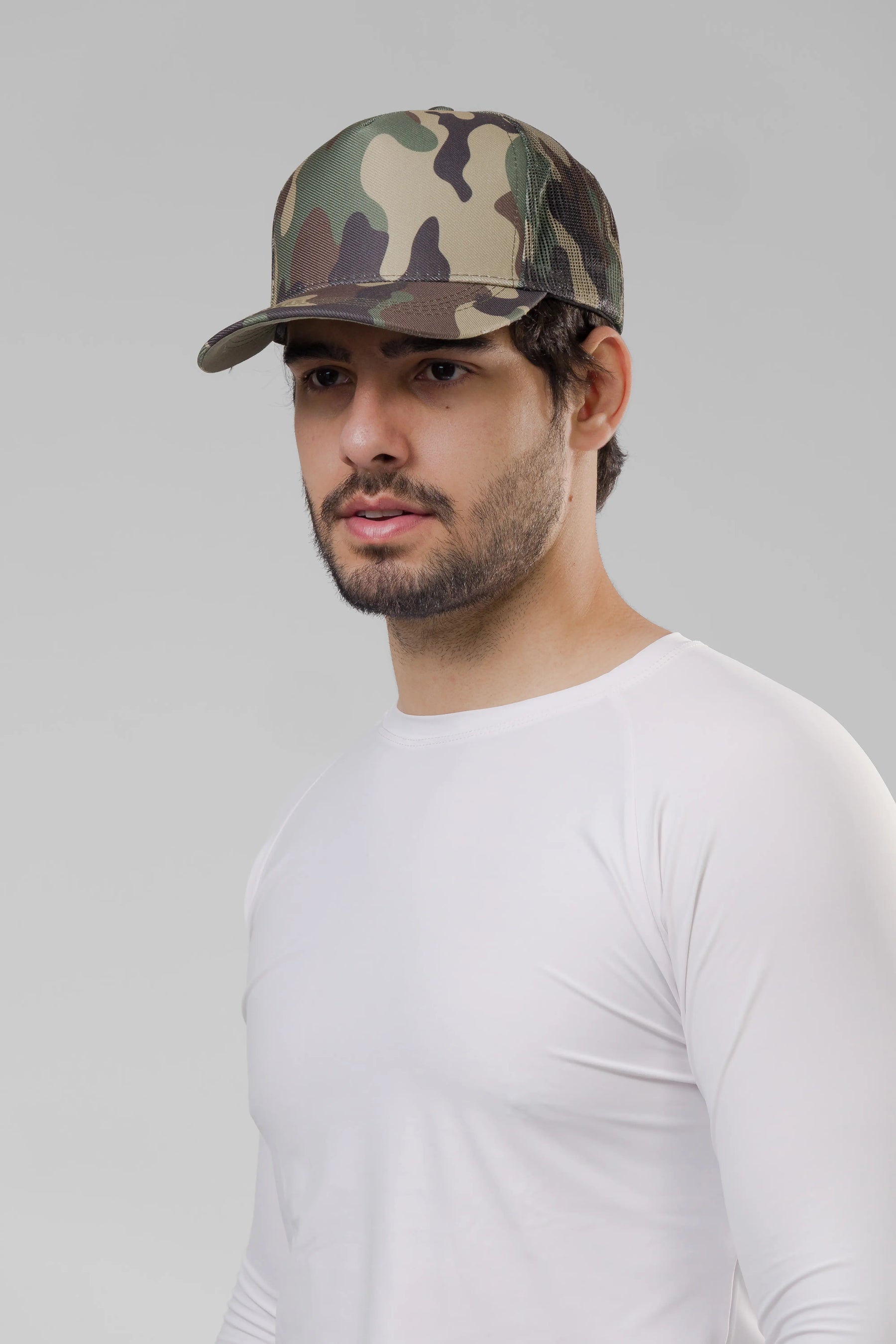 Boné Masculina - Camuflado Verde