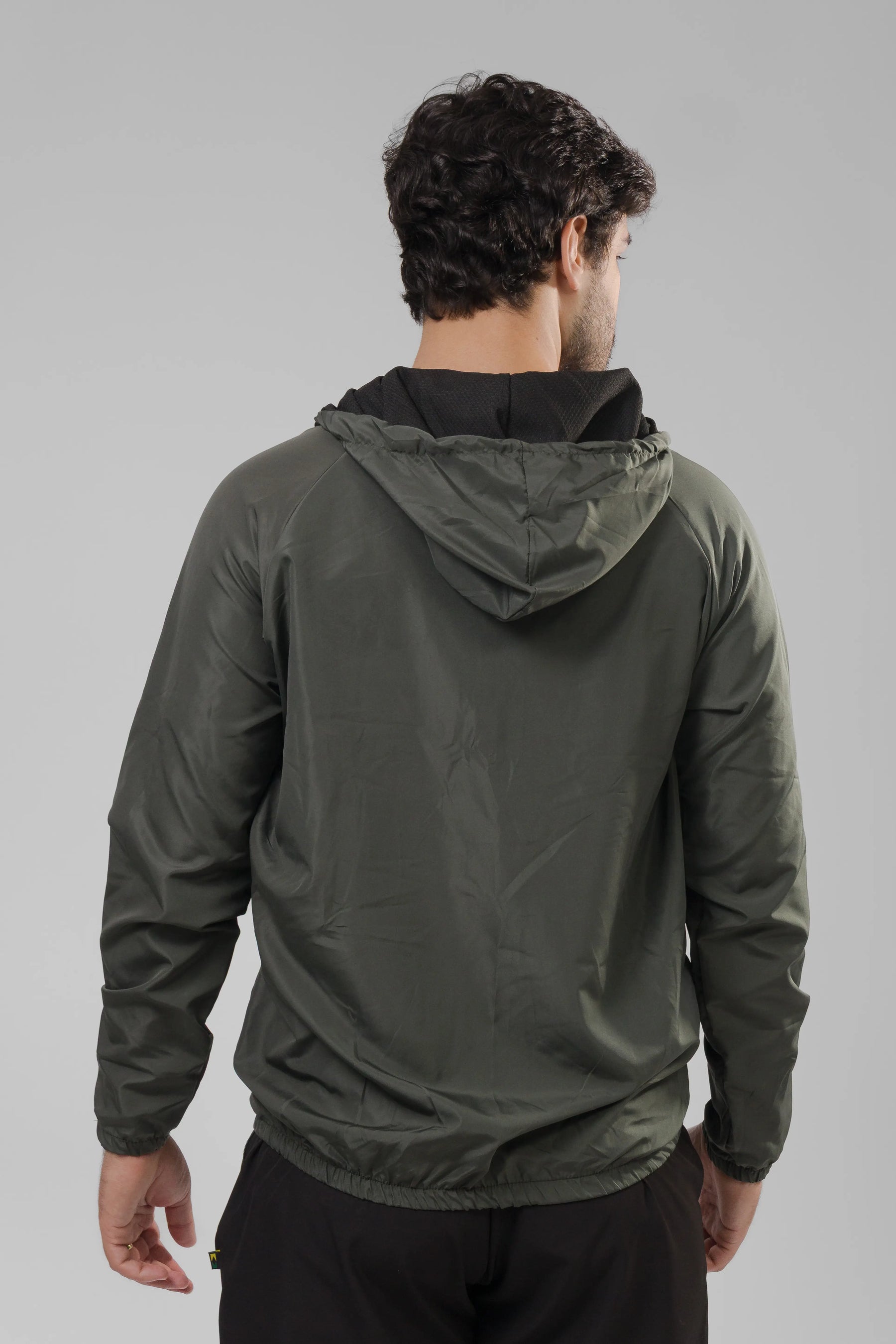 Jaqueta Corta Vento Masculina - Verde Escuro