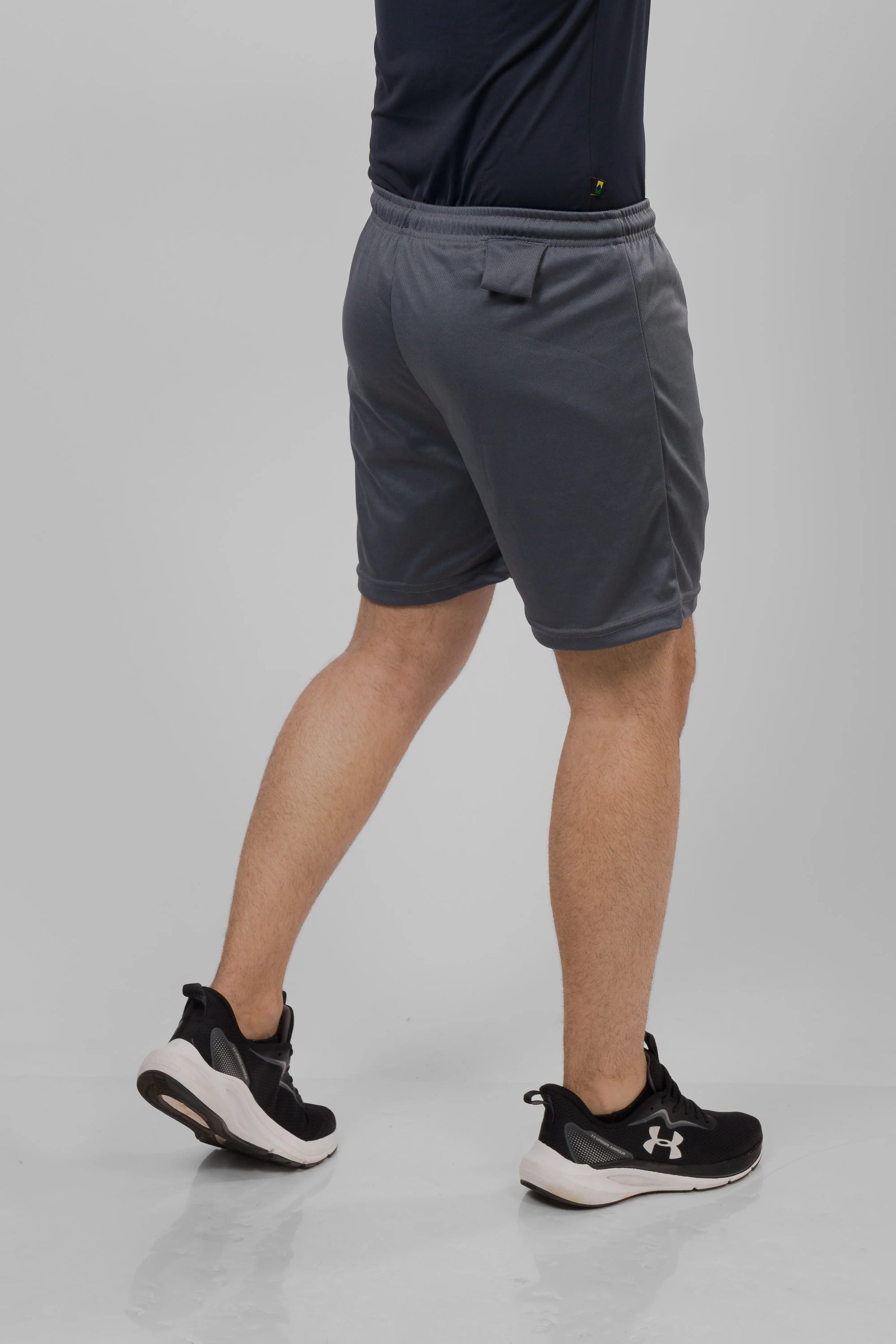 Bermuda Masculina 2 em 1 - Chumbo