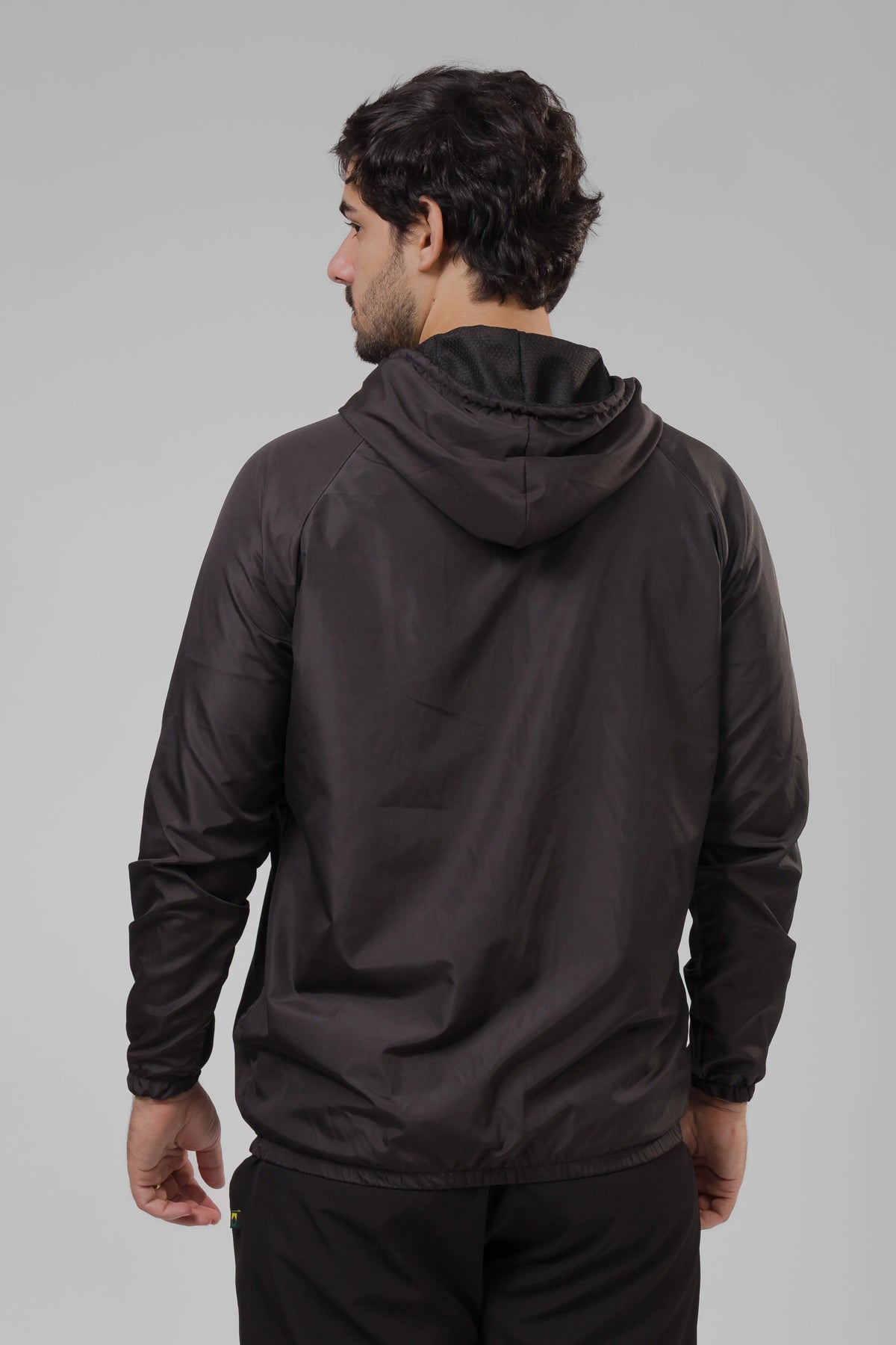 Jaqueta Corta Vento Masculina - Preta