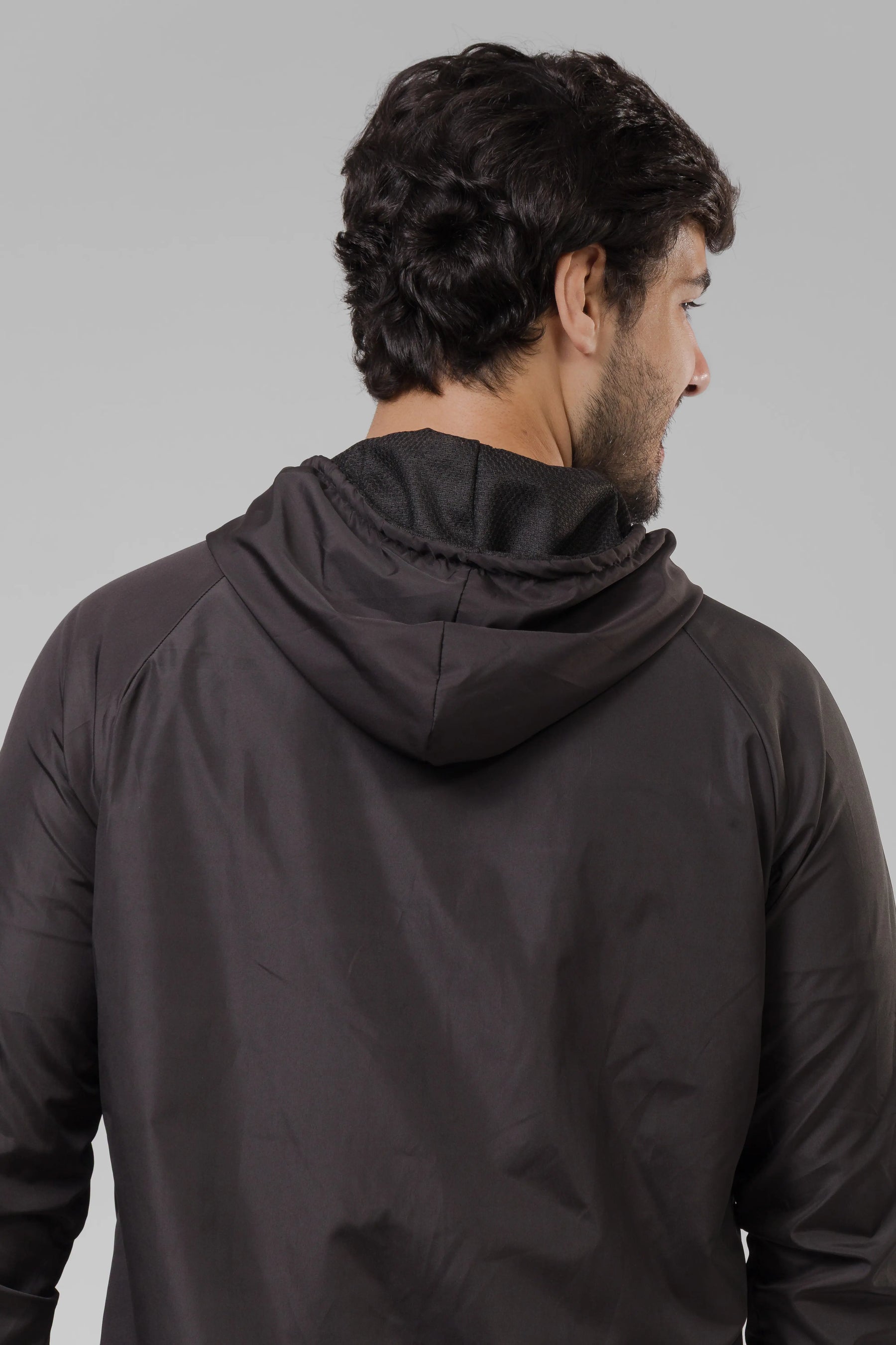 Jaqueta Corta Vento Masculina - Preta