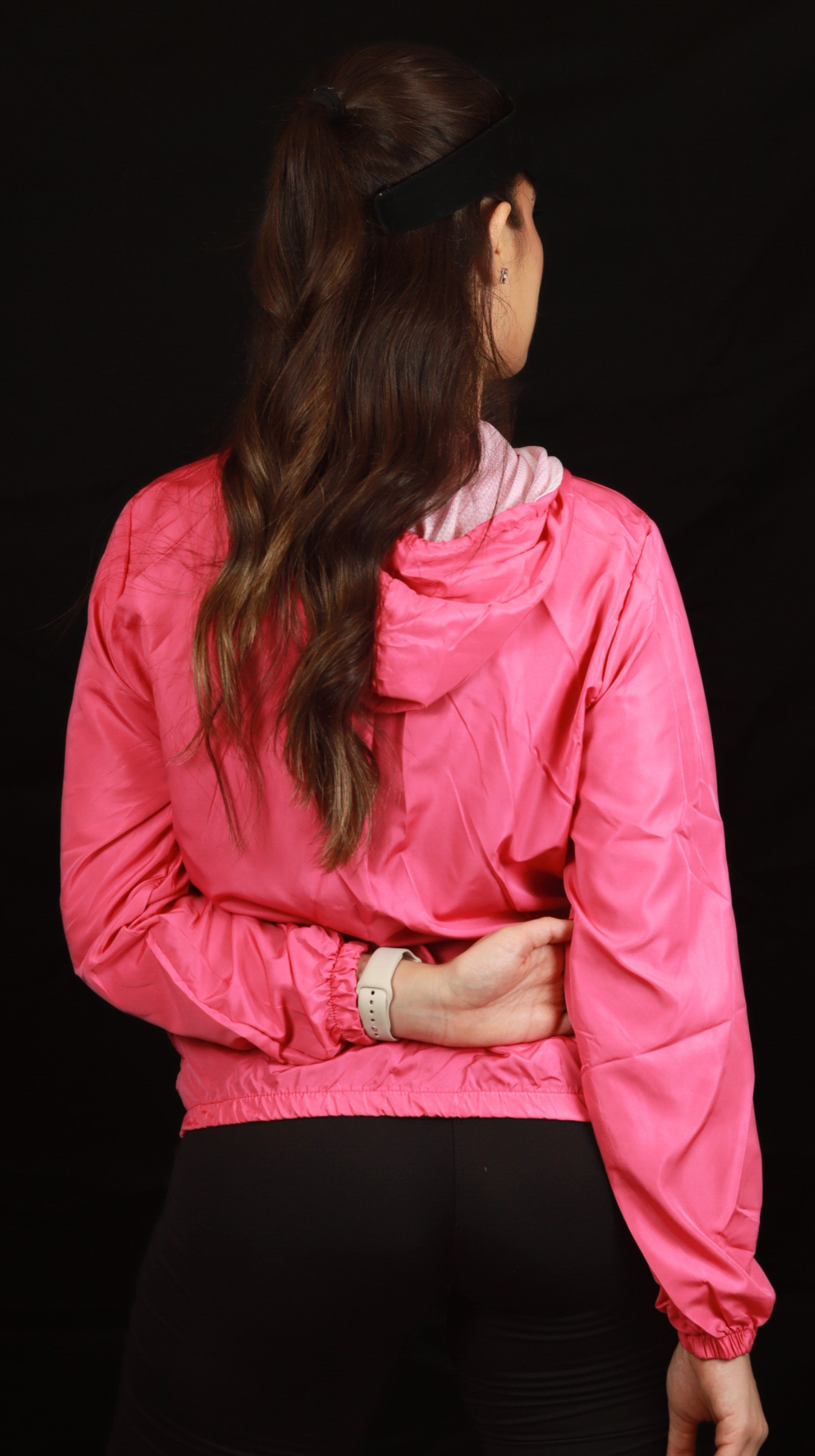 Corta vento feminina 2024 rosa