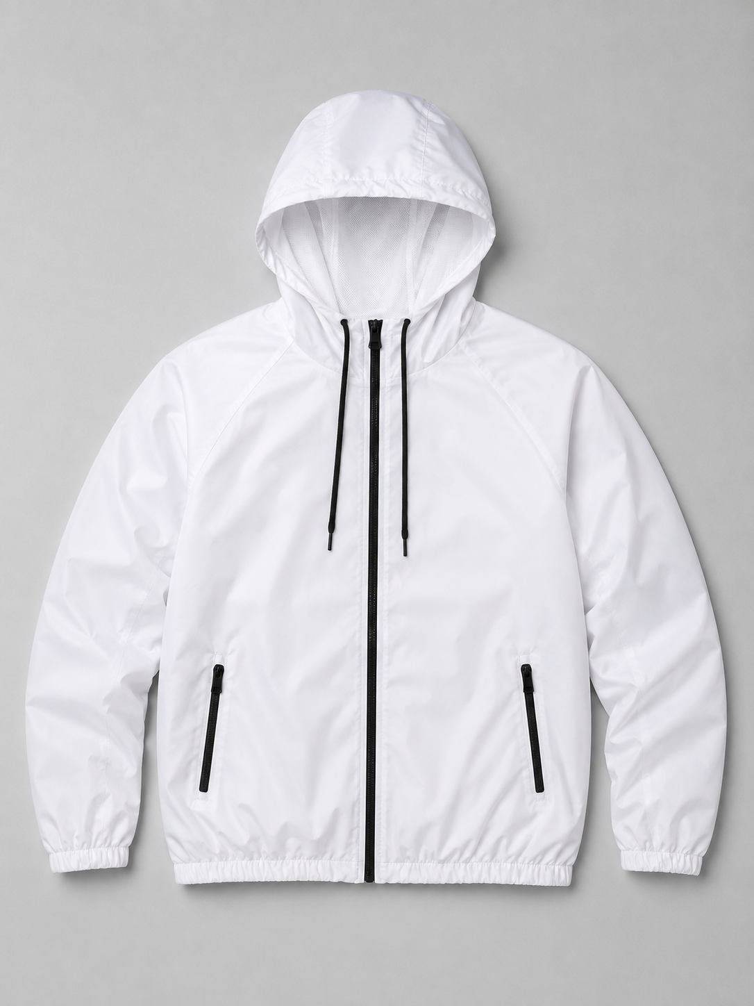 Jaqueta Corta Vento Masculina - Branca