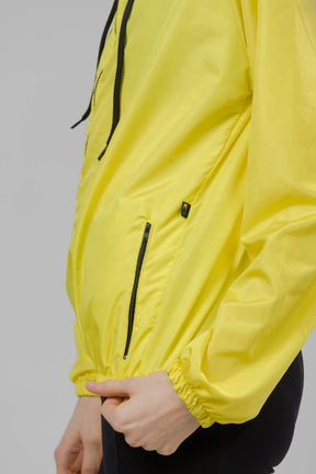 Jaqueta Corta Vento Feminino - Amarelo Neon