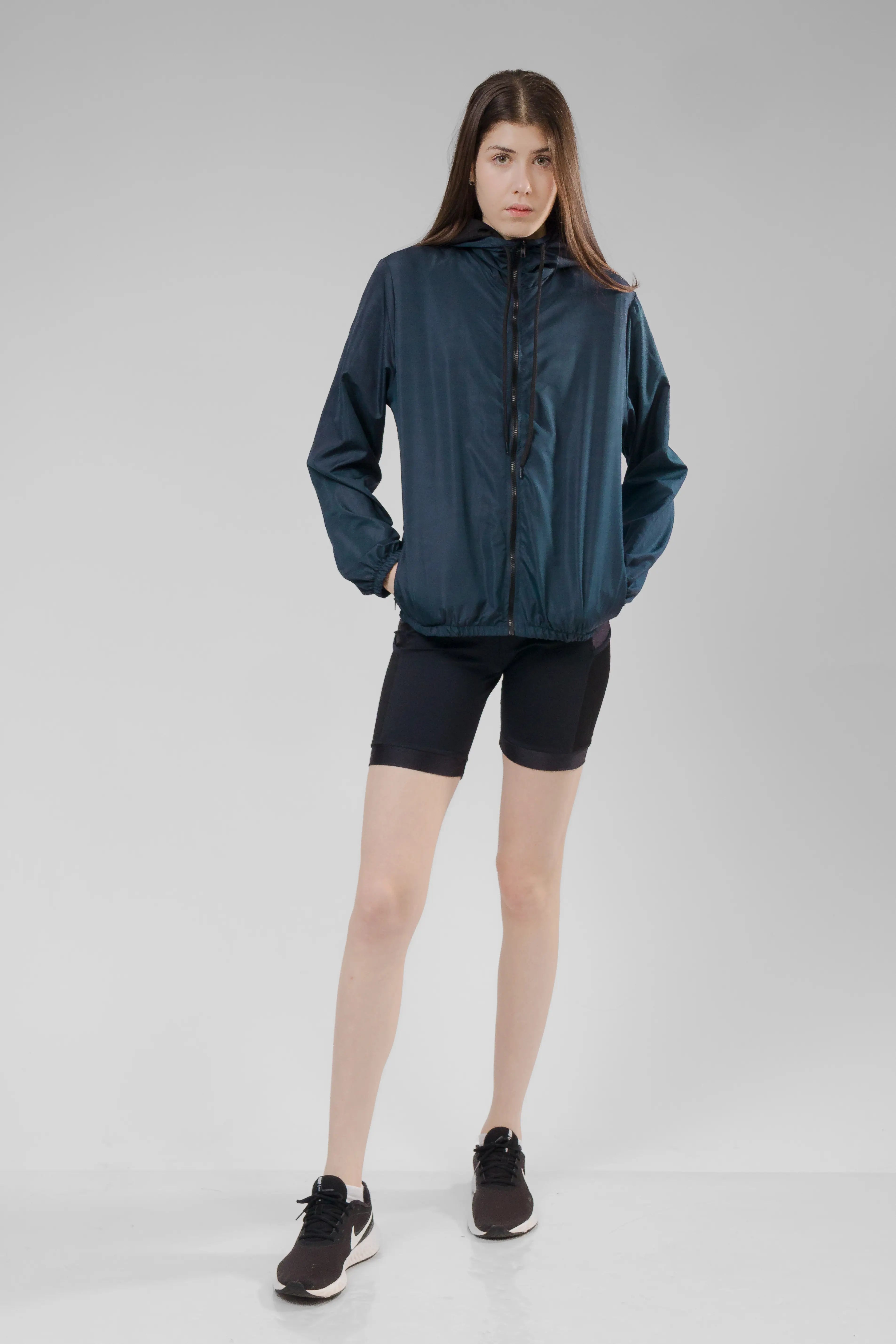 Jaqueta Corta Vento Feminina  -  Azul Marinho