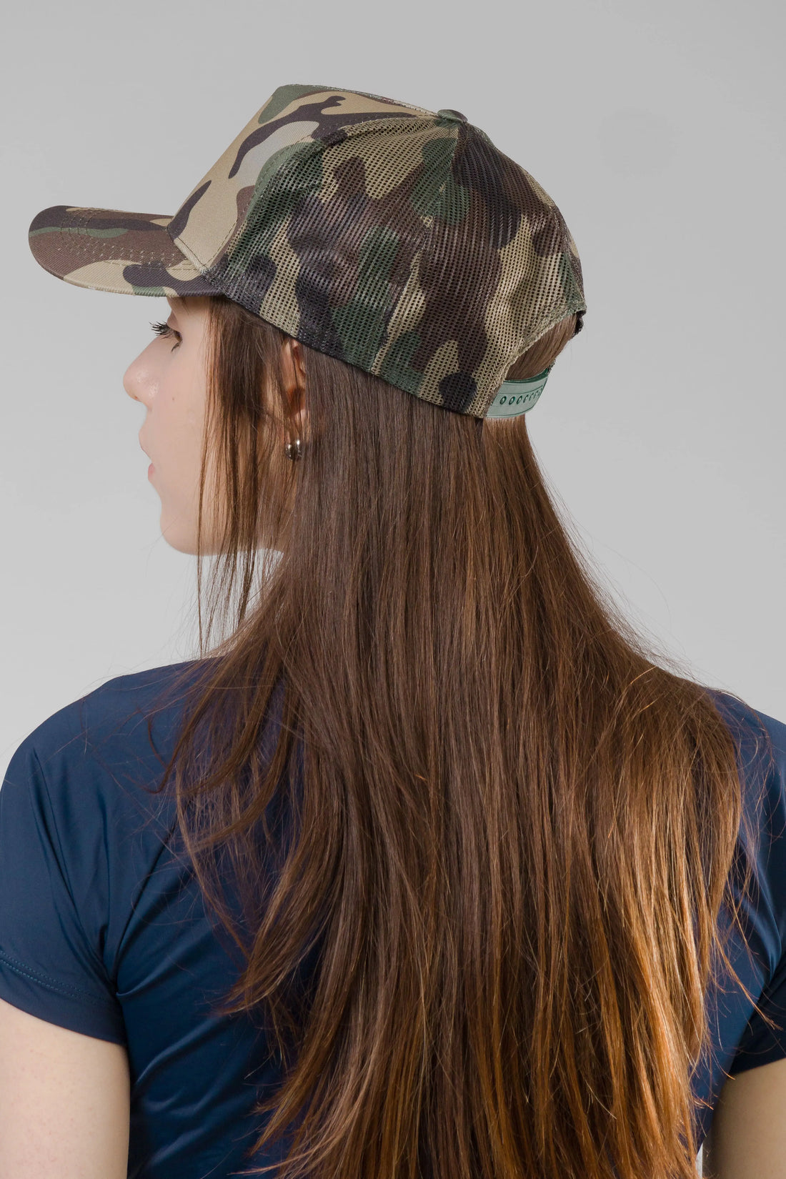 Boné Feminino - Camuflado Verde