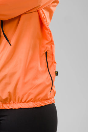 Jaqueta Corta Vento Feminina  -  Laranja Neon
