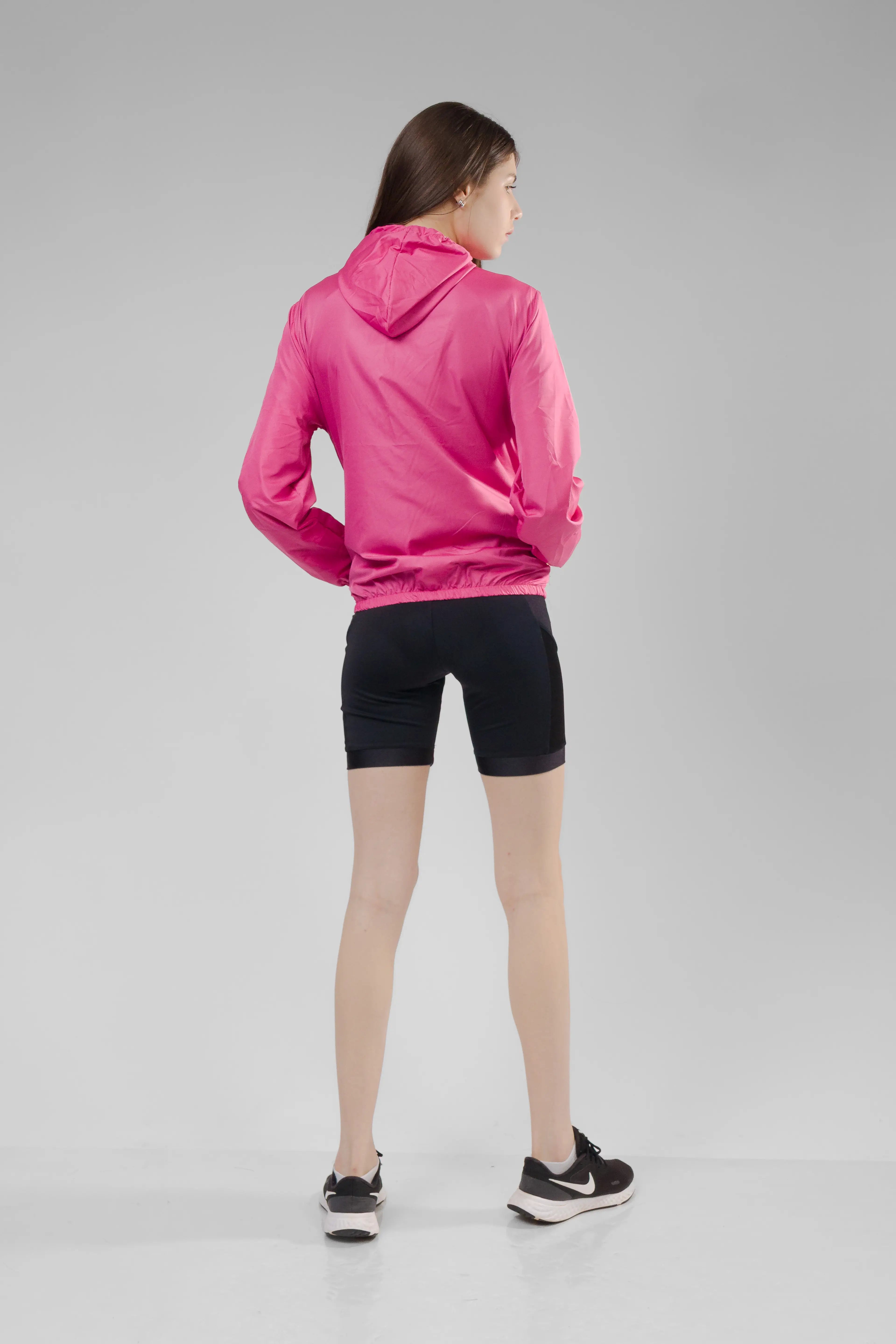 Jaqueta Corta Vento Feminina  -  Rosa Shock