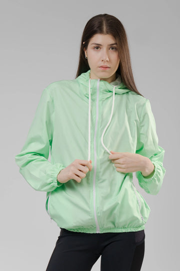 Jaqueta Corta Vento Feminina  -  Verde Cidra