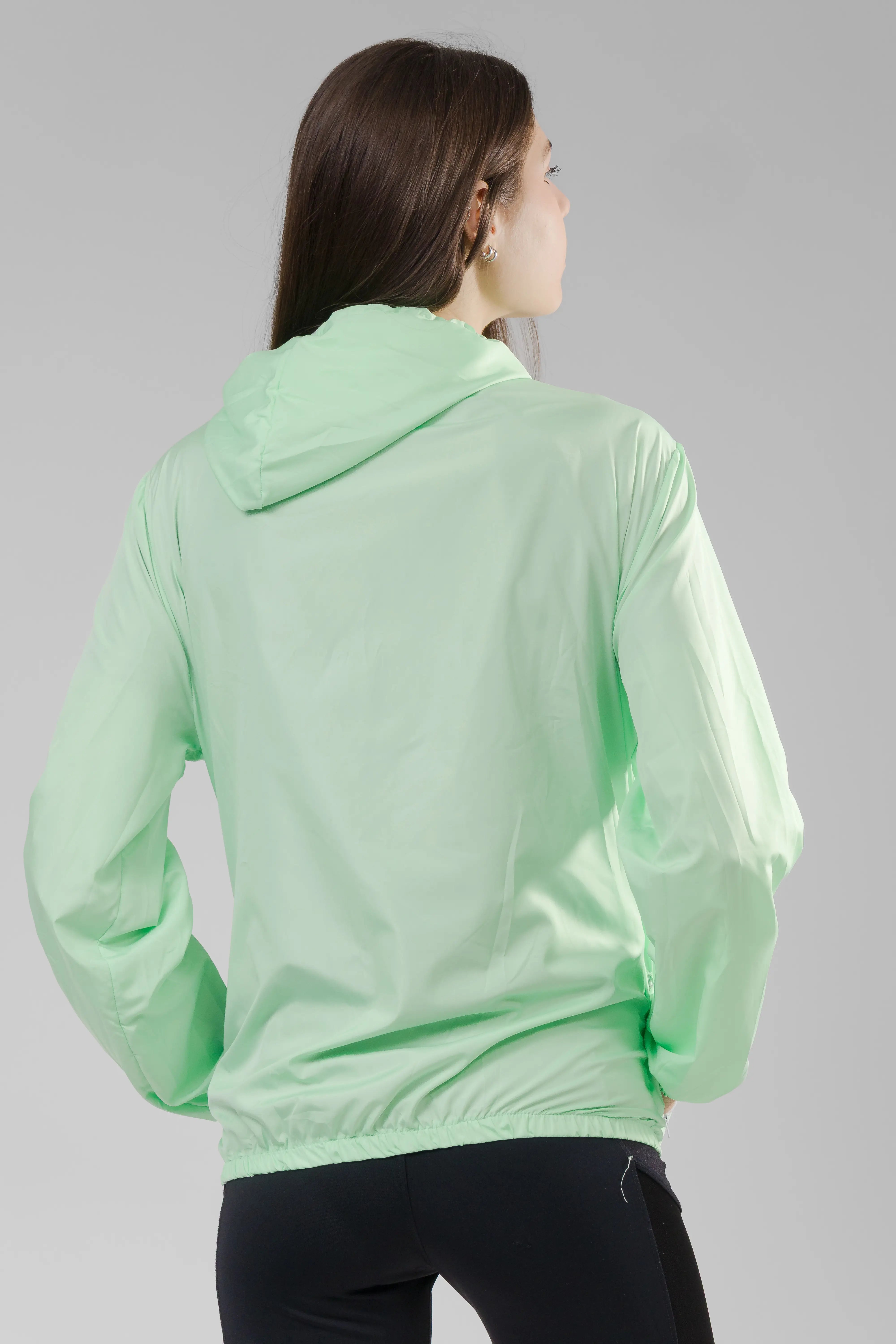 Jaqueta Corta Vento Feminina  -  Verde Cidra