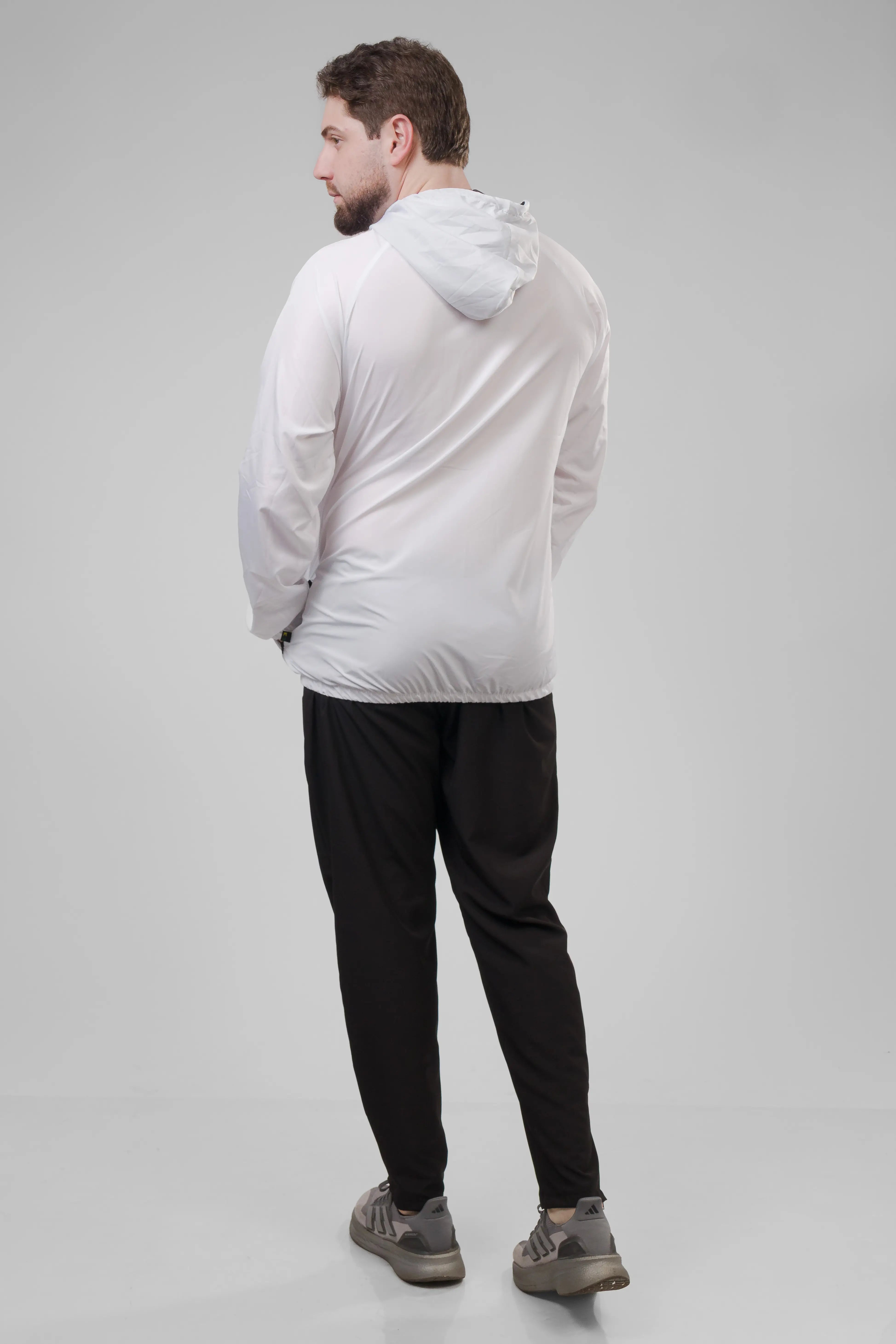 Jaqueta Corta Vento Masculina - Branca