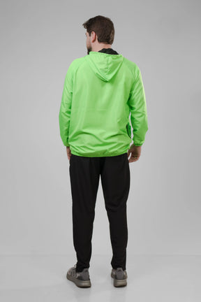 Jaqueta Corta Vento Masculina - Verde Neon