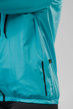 Jaqueta Corta Vento Feminino - Azul Turquesa