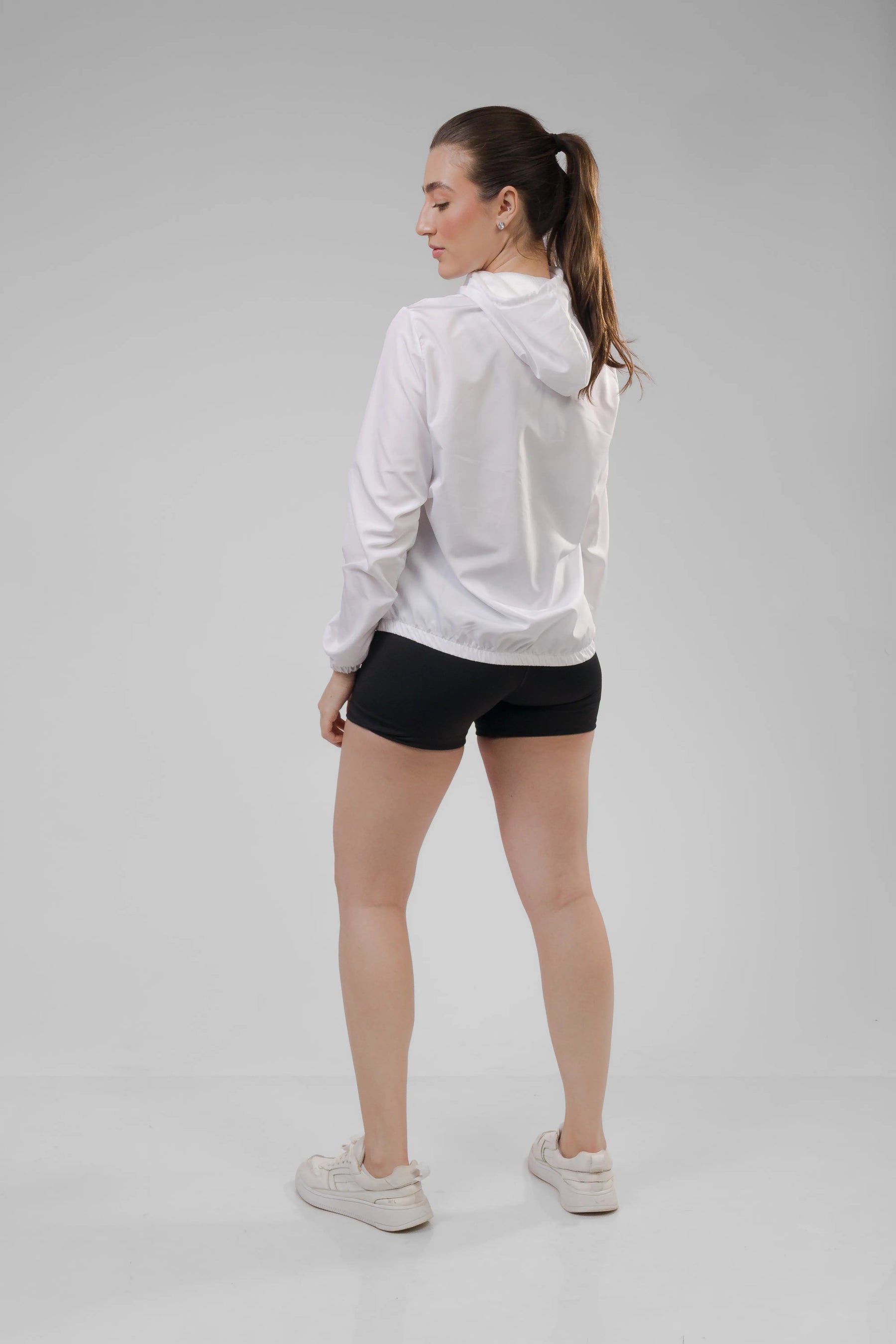 Jaqueta Corta Vento Feminina  - Branco