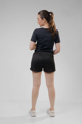 Shorts Feminino 2 em 1 - Preto