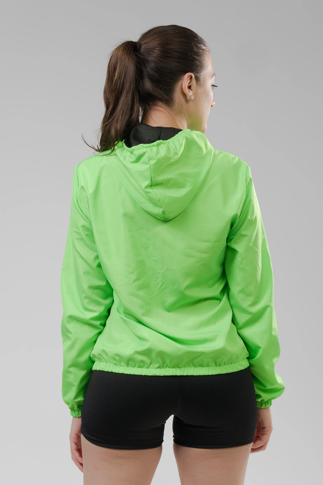 Jaqueta Corta Vento Feminina - Verde Neon