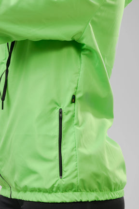 Jaqueta Corta Vento Feminina - Verde Neon