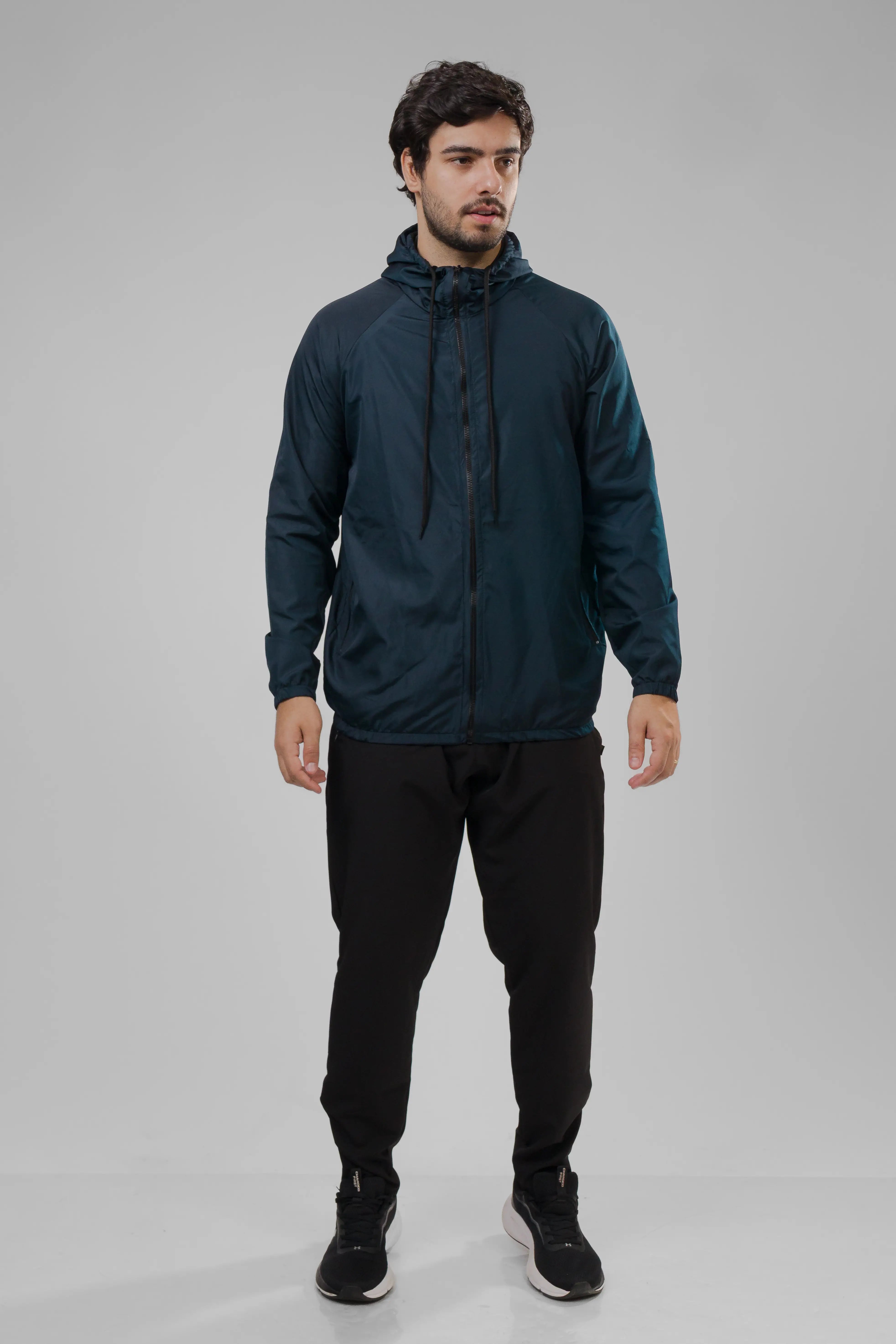 Jaqueta Corta Vento Masculina - Azul Marinho