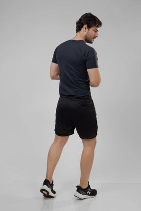 Bermuda Masculina 2 em 1 - Preto