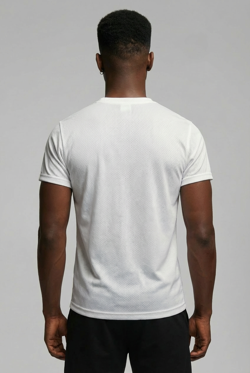 Camiseta Masculina Dry Fit UV Branca