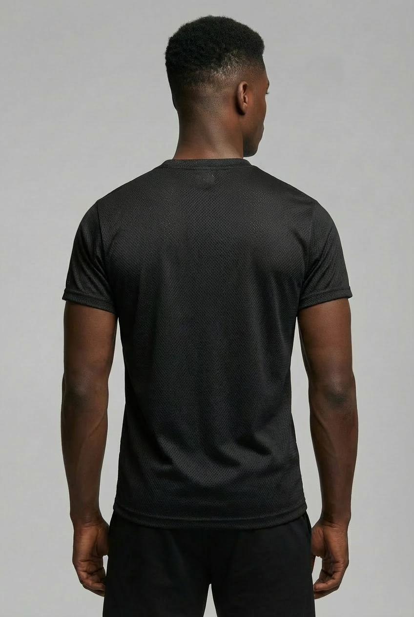 Camiseta Masculina Dry Fit UV Preta