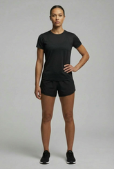 Camiseta Feminina Dry Fit Uv Preta